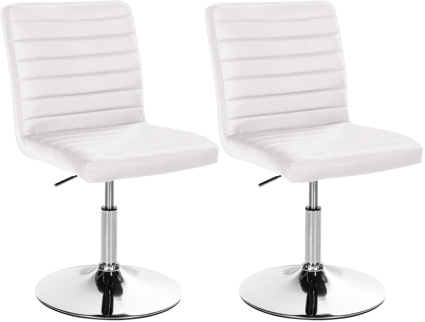 Set de 2 scaune de sufragerie Elvas imitație de piele