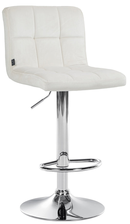 Scaun de bar Peru din catifea