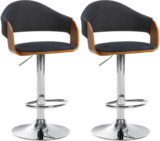 Set de 2 taburete de bar Nilse tesatura