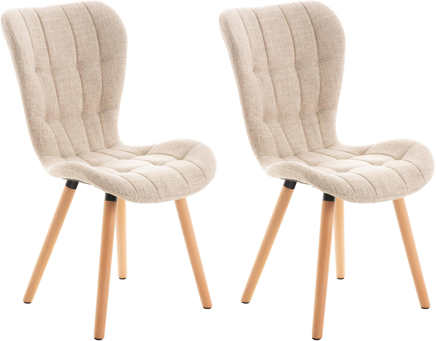 Set de 2 scaune de sufragerie Elda