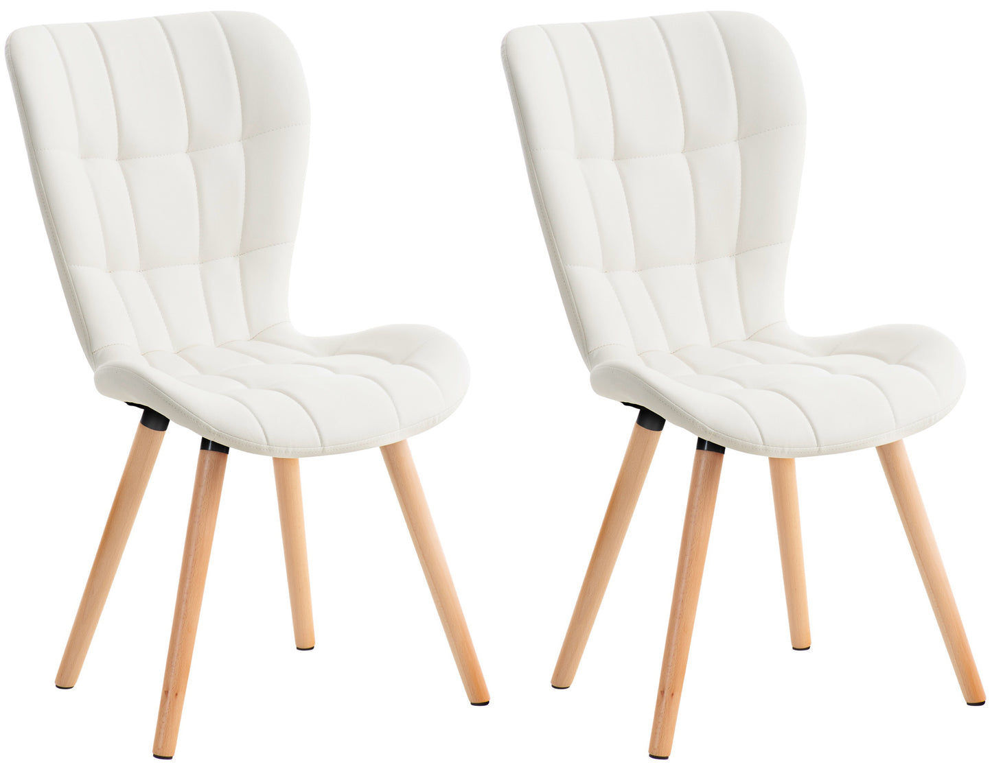 Set de 2 scaune de sufragerie Elda