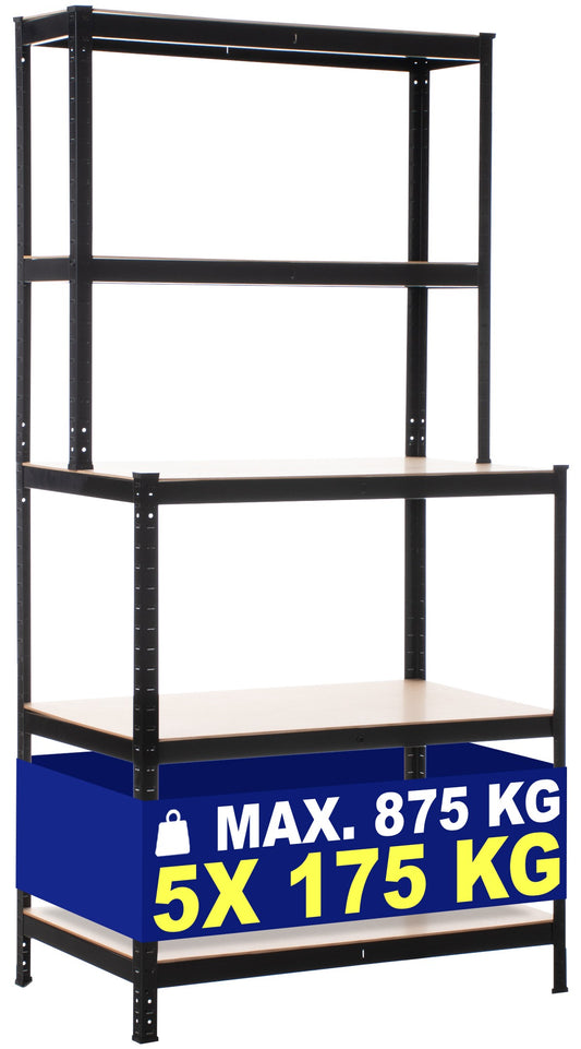 Rafturi conectabile cu banc de lucru