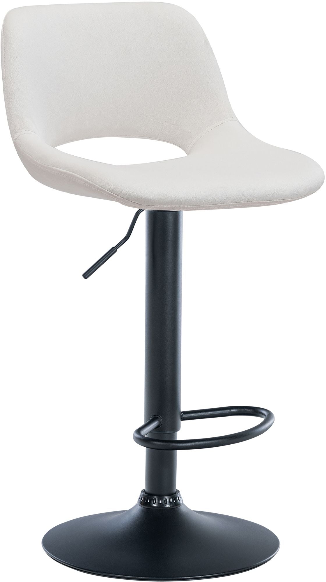 Taburet de bar din catifea Camden