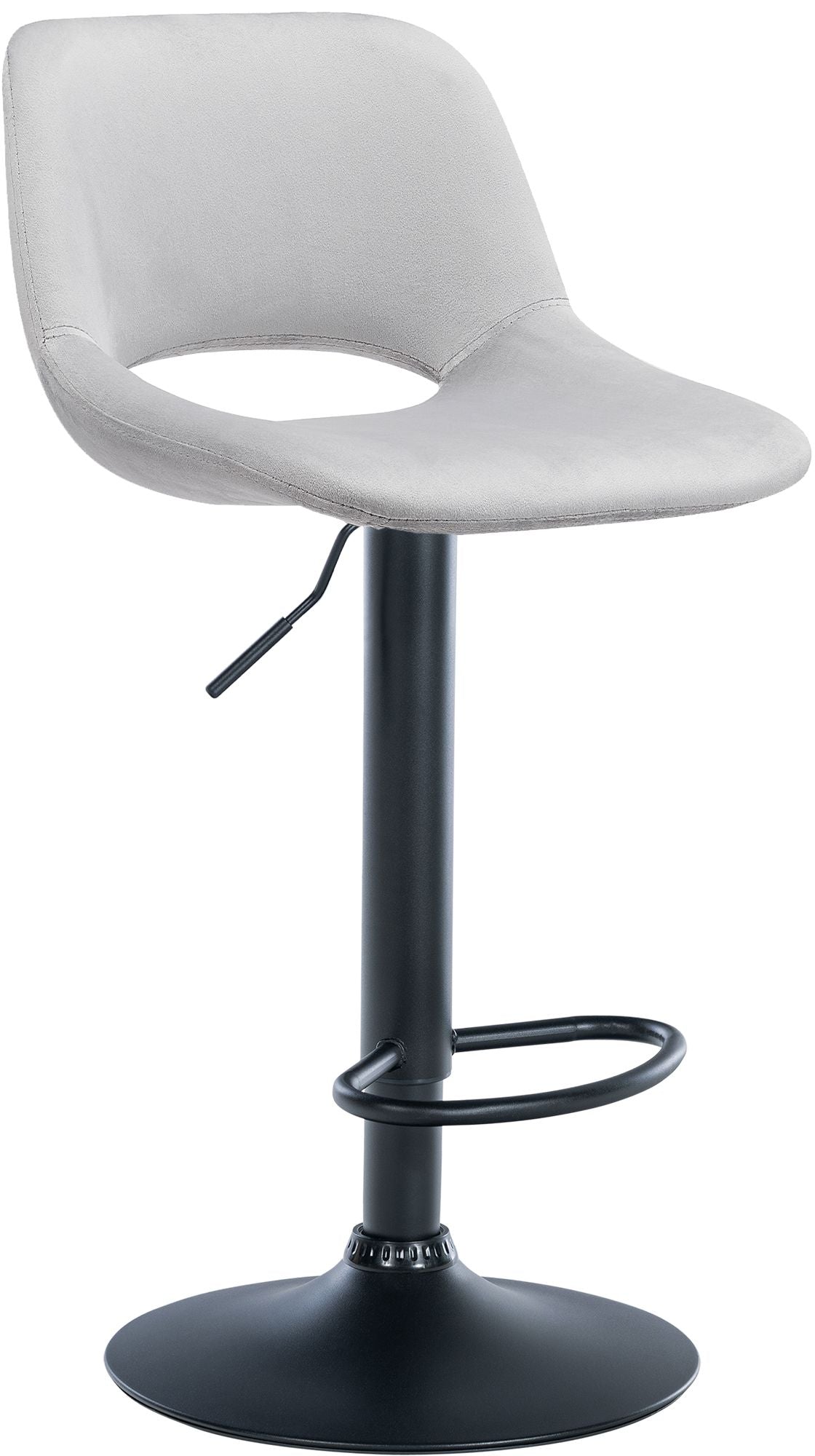 Taburet de bar din catifea Camden