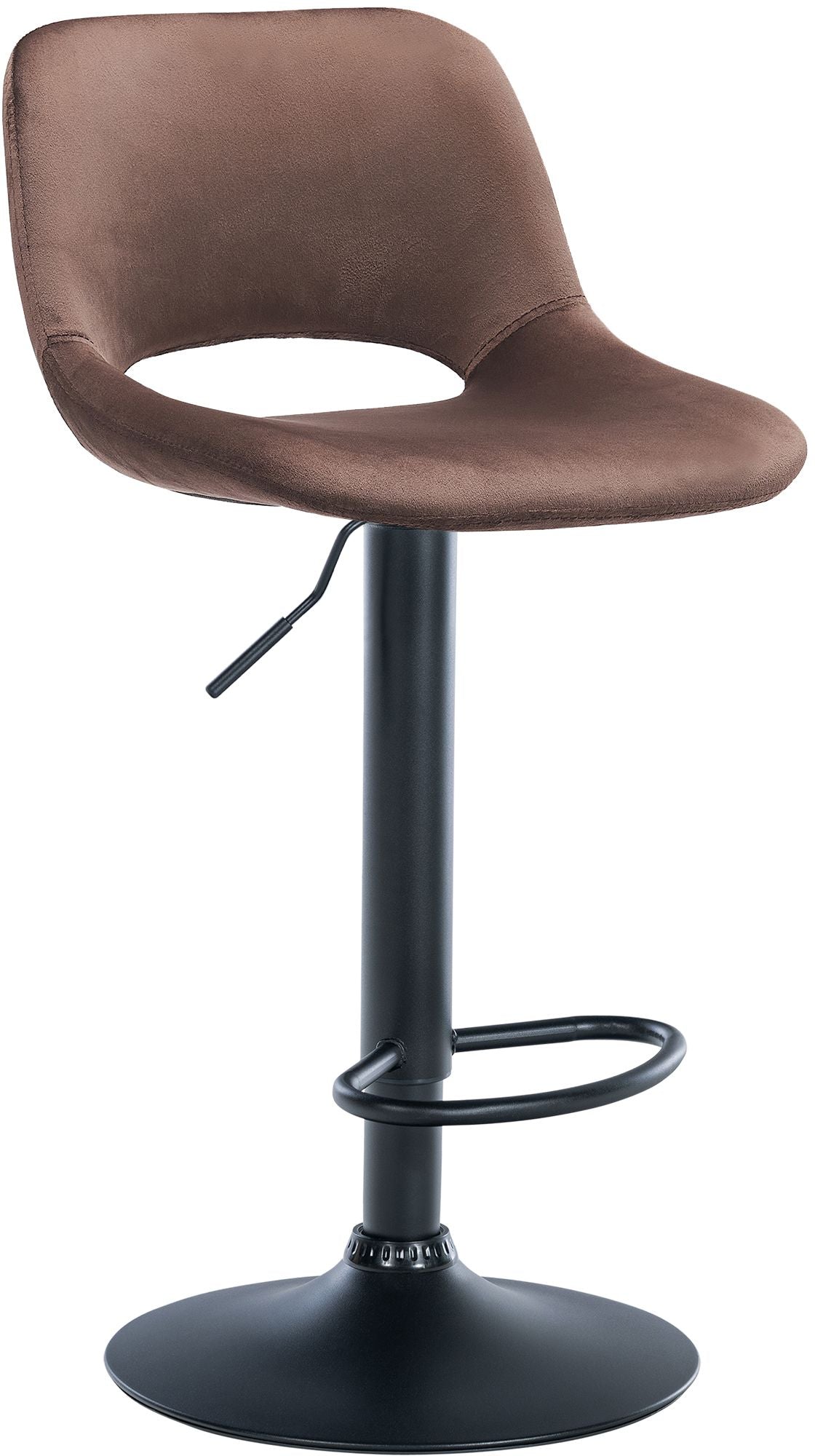 Taburet de bar din catifea Camden