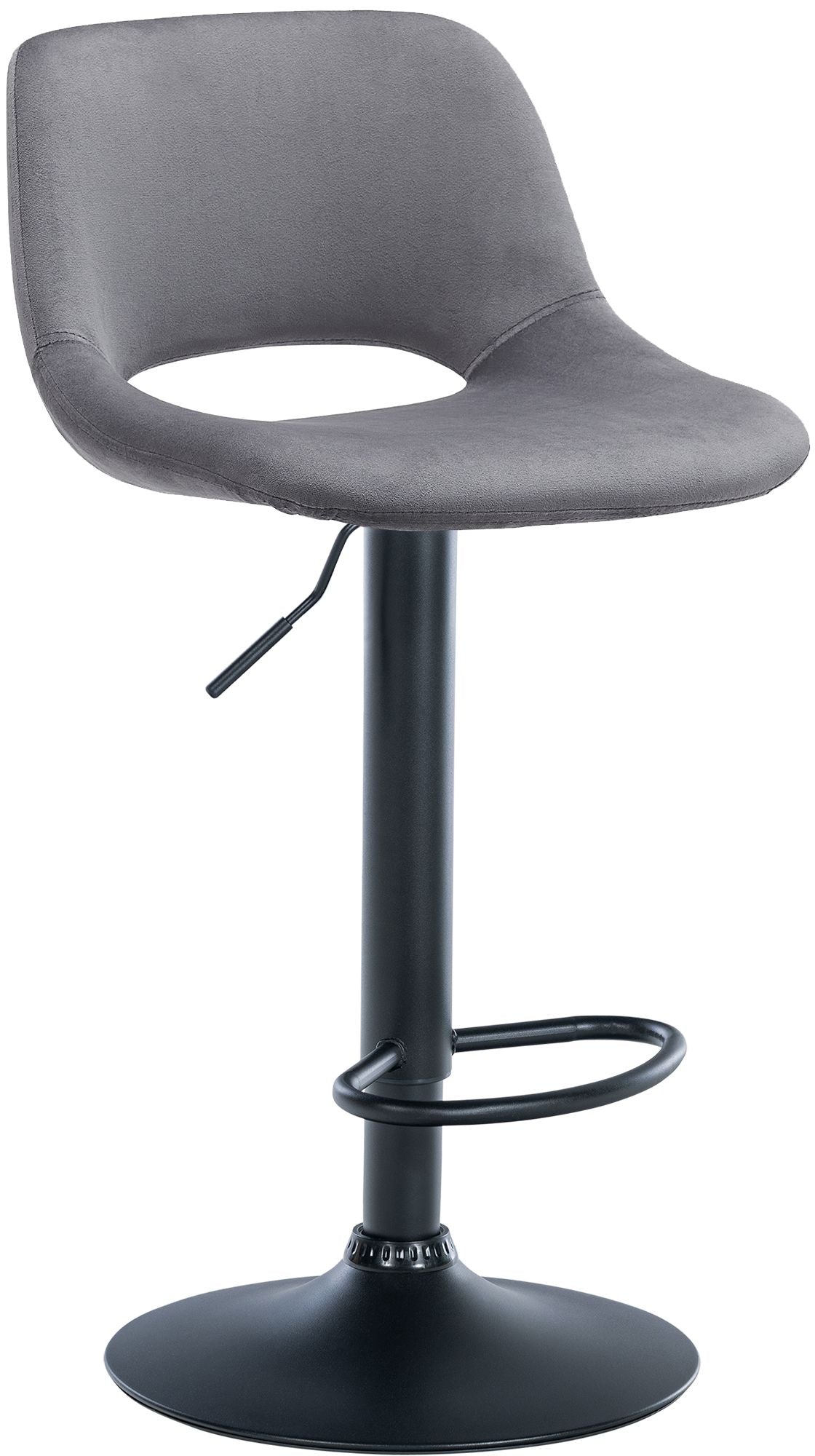 Taburet de bar din catifea Camden