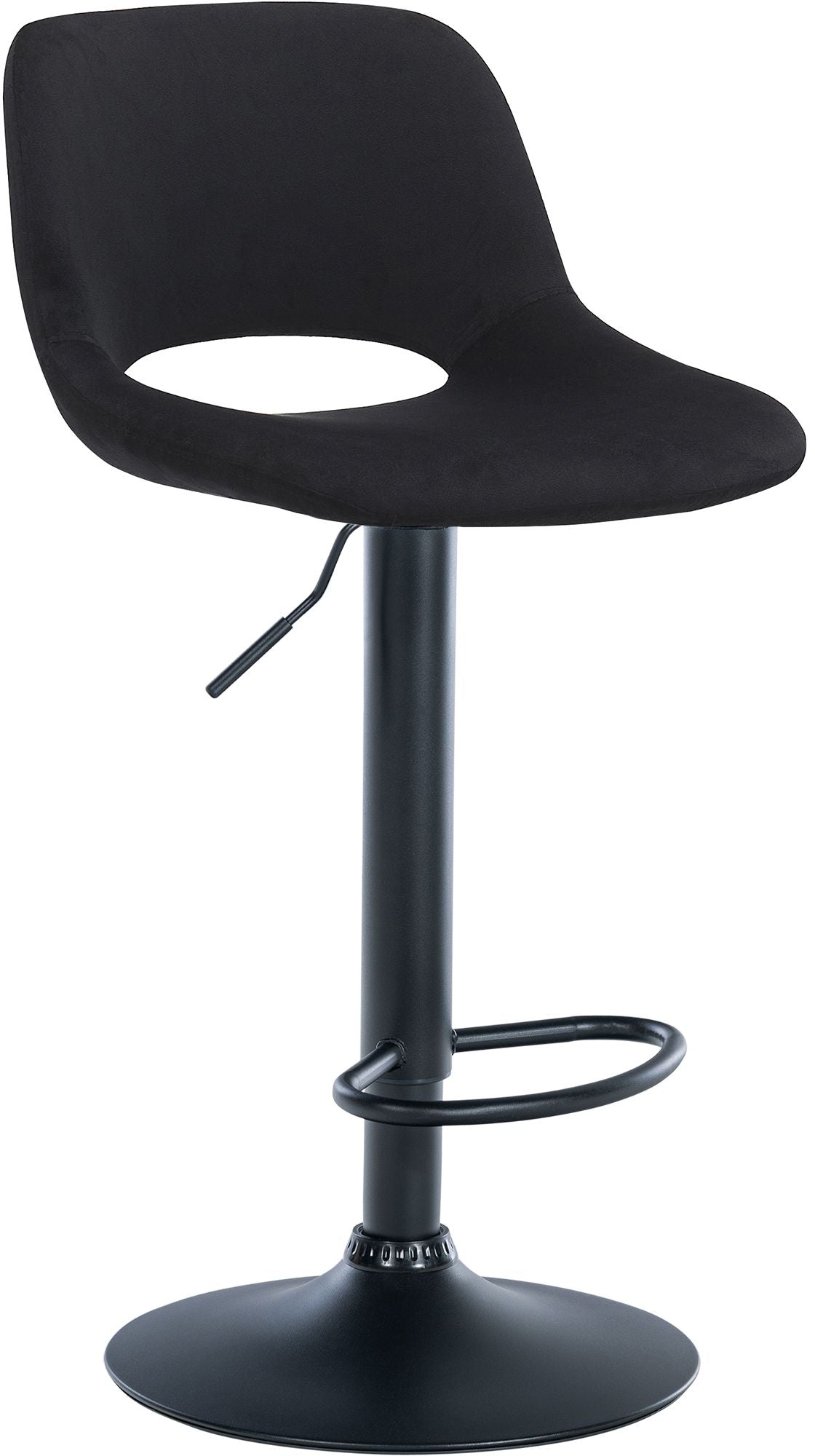 Taburet de bar din catifea Camden