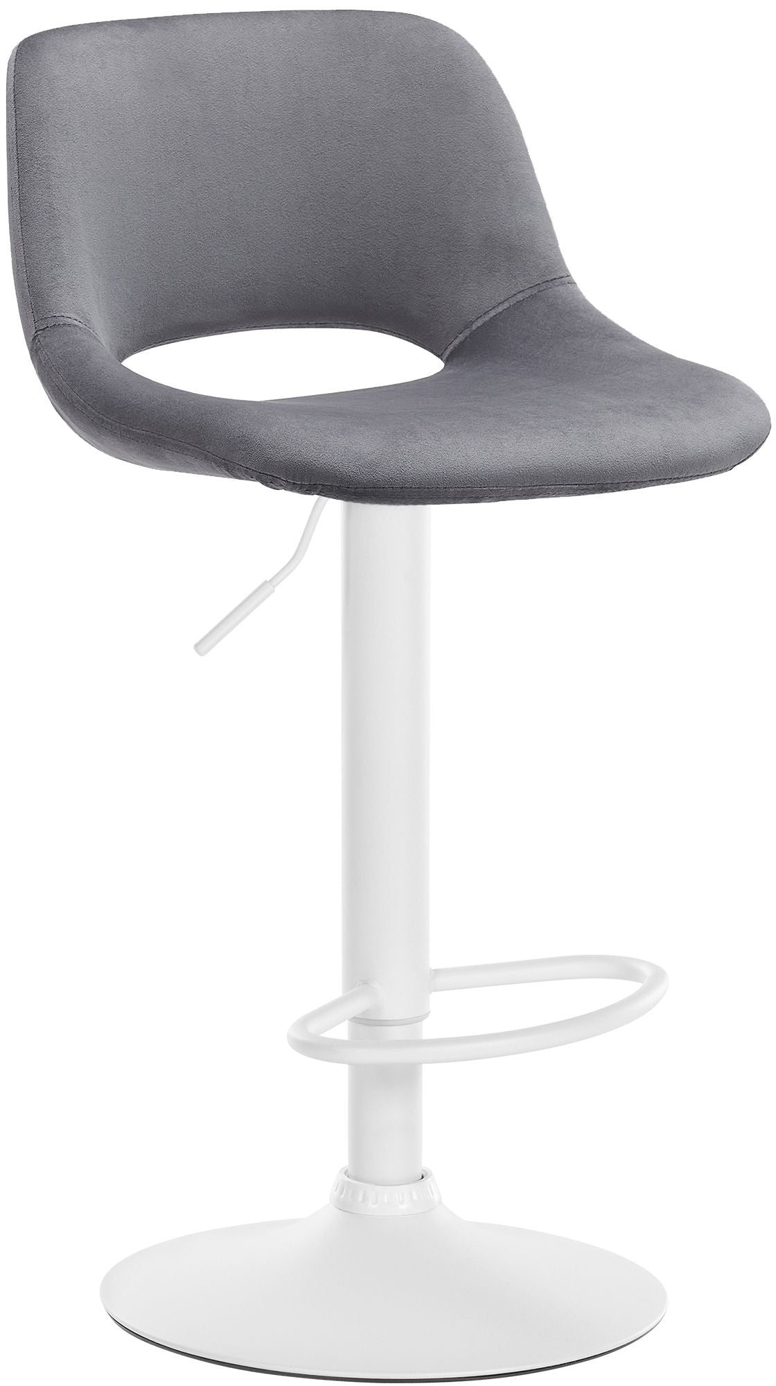 Taburet de bar din catifea Camden