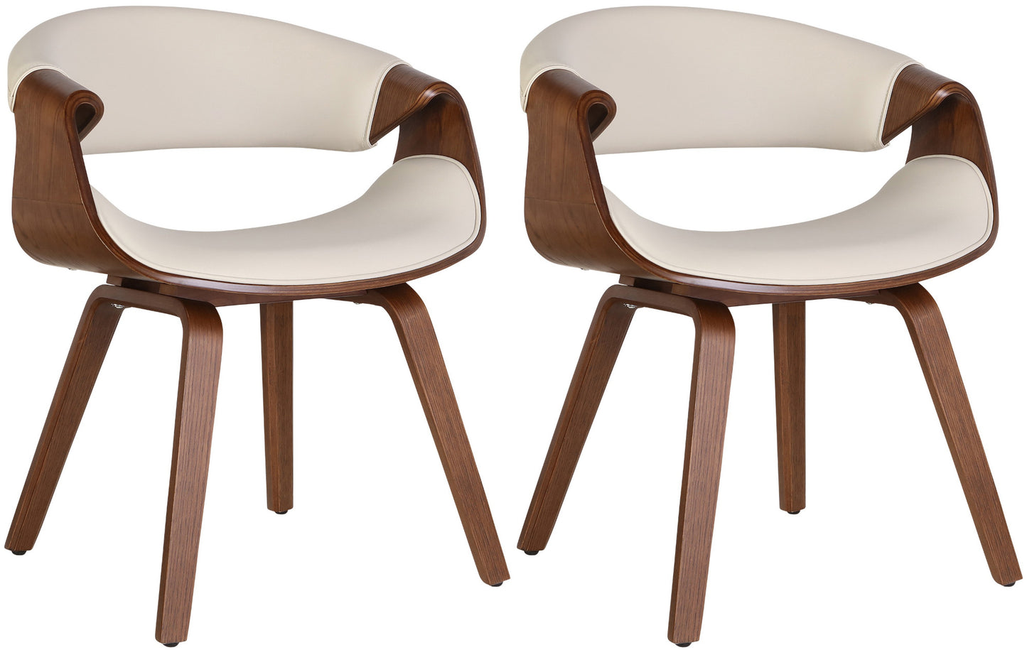 Set de 2 scaune de sufragerie Foley