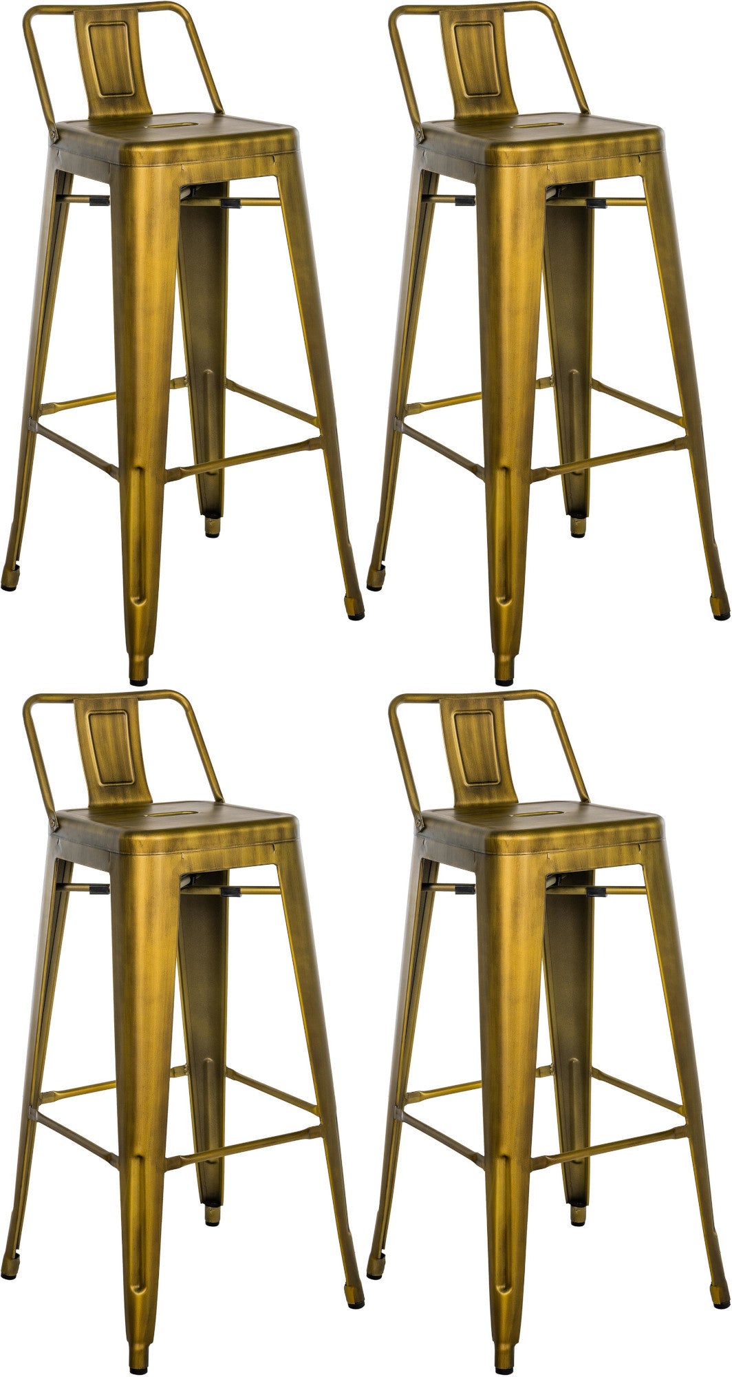 Set de 4 scaune de bar Mason