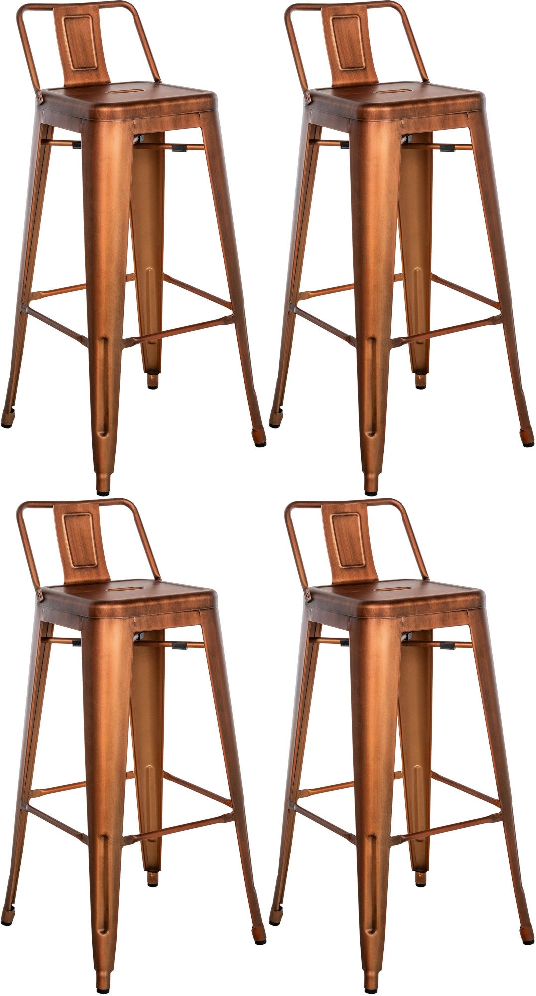 Set de 4 scaune de bar Mason