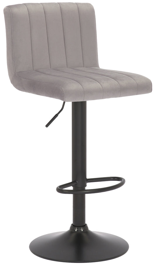 Taburet de bar Jamie din catifea