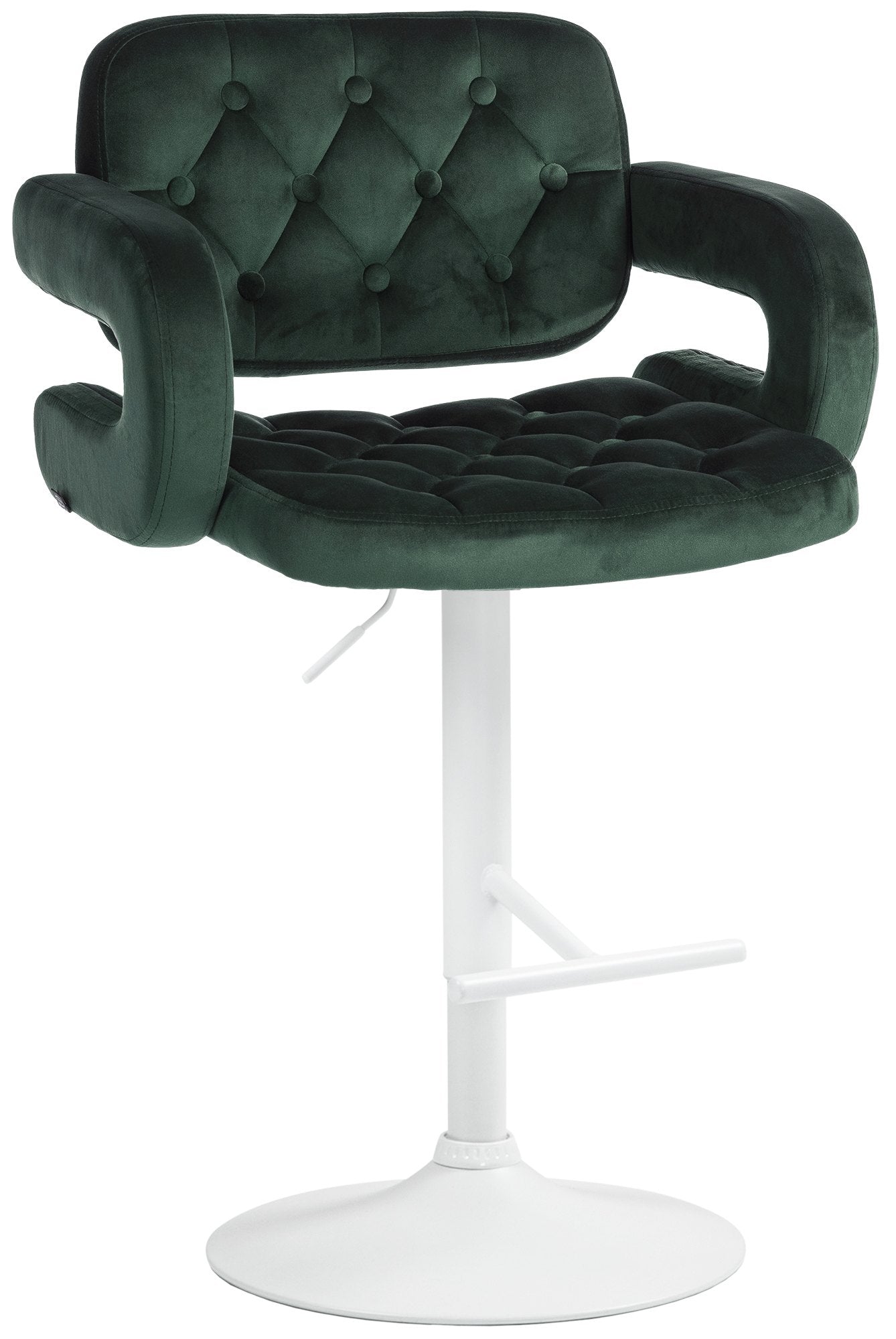 Taburet de bar din catifea Dublin