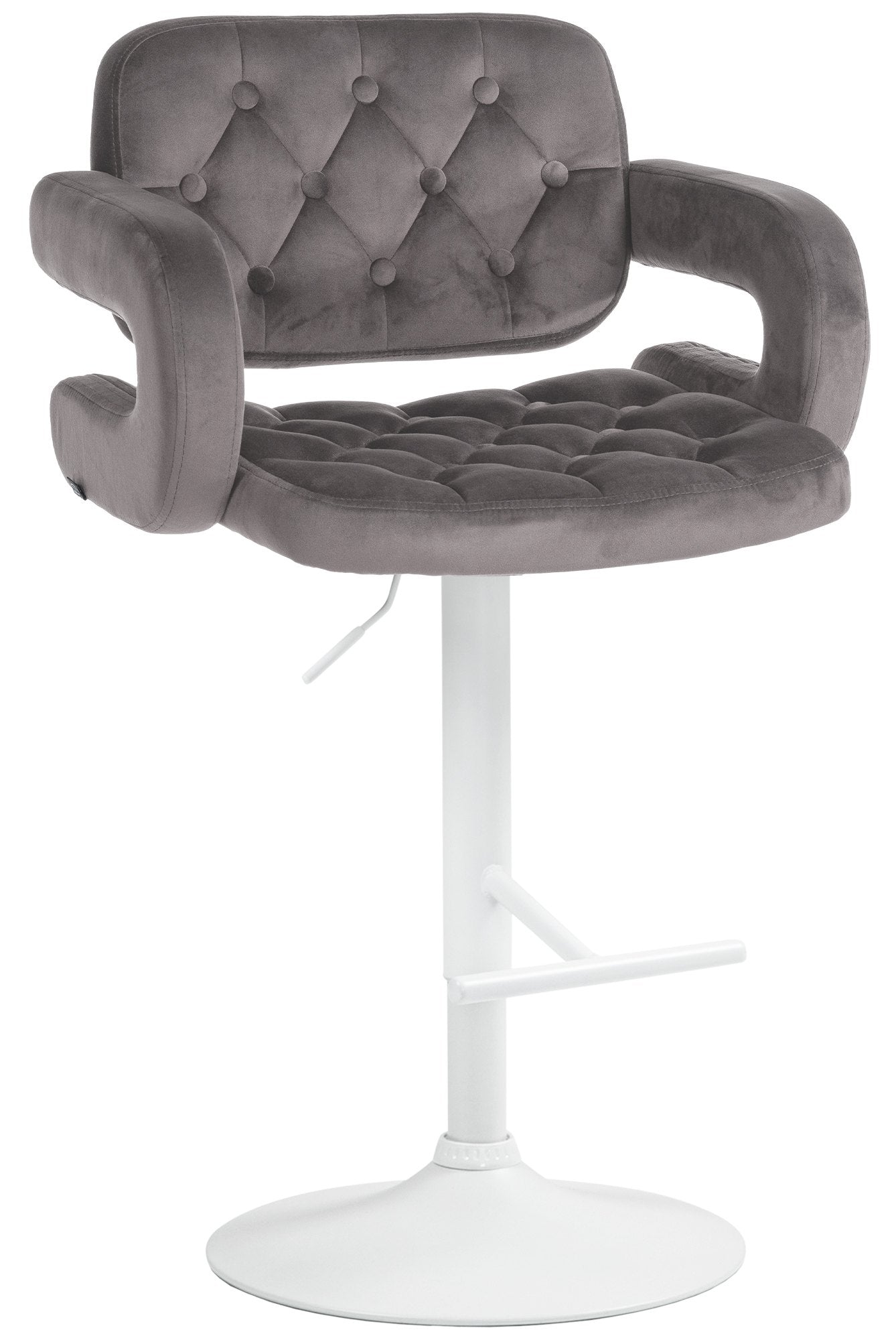 Taburet de bar din catifea Dublin