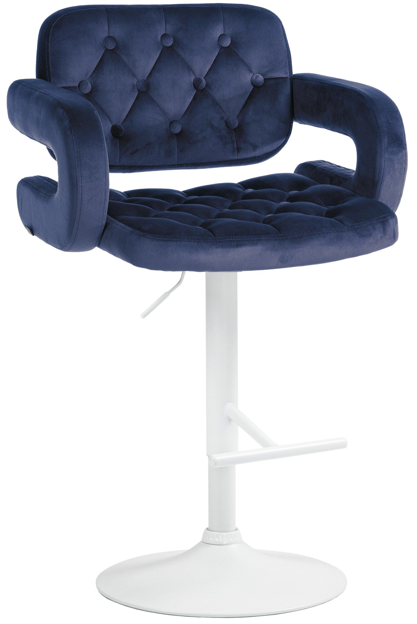 Taburet de bar din catifea Dublin