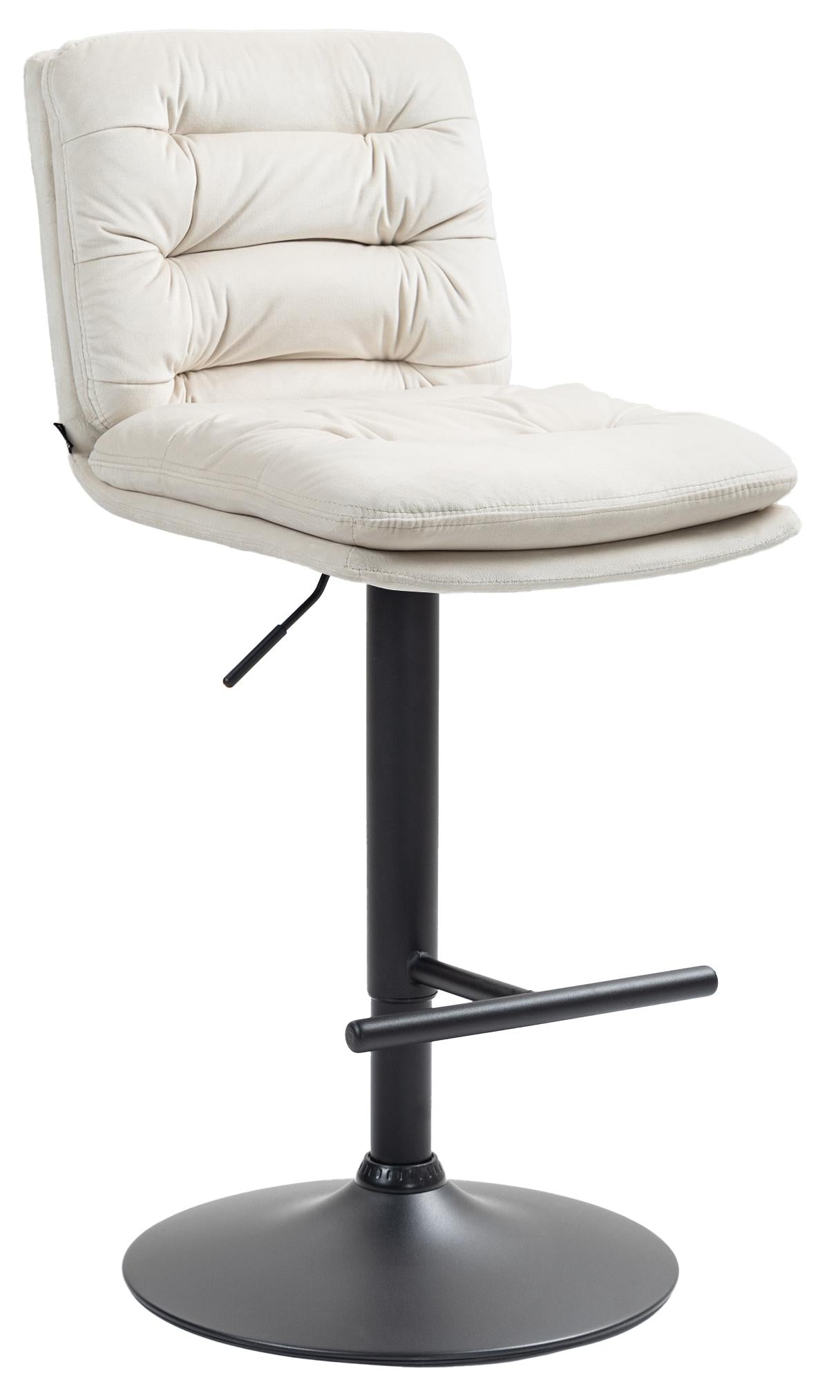 Taburet de bar Damar din catifea