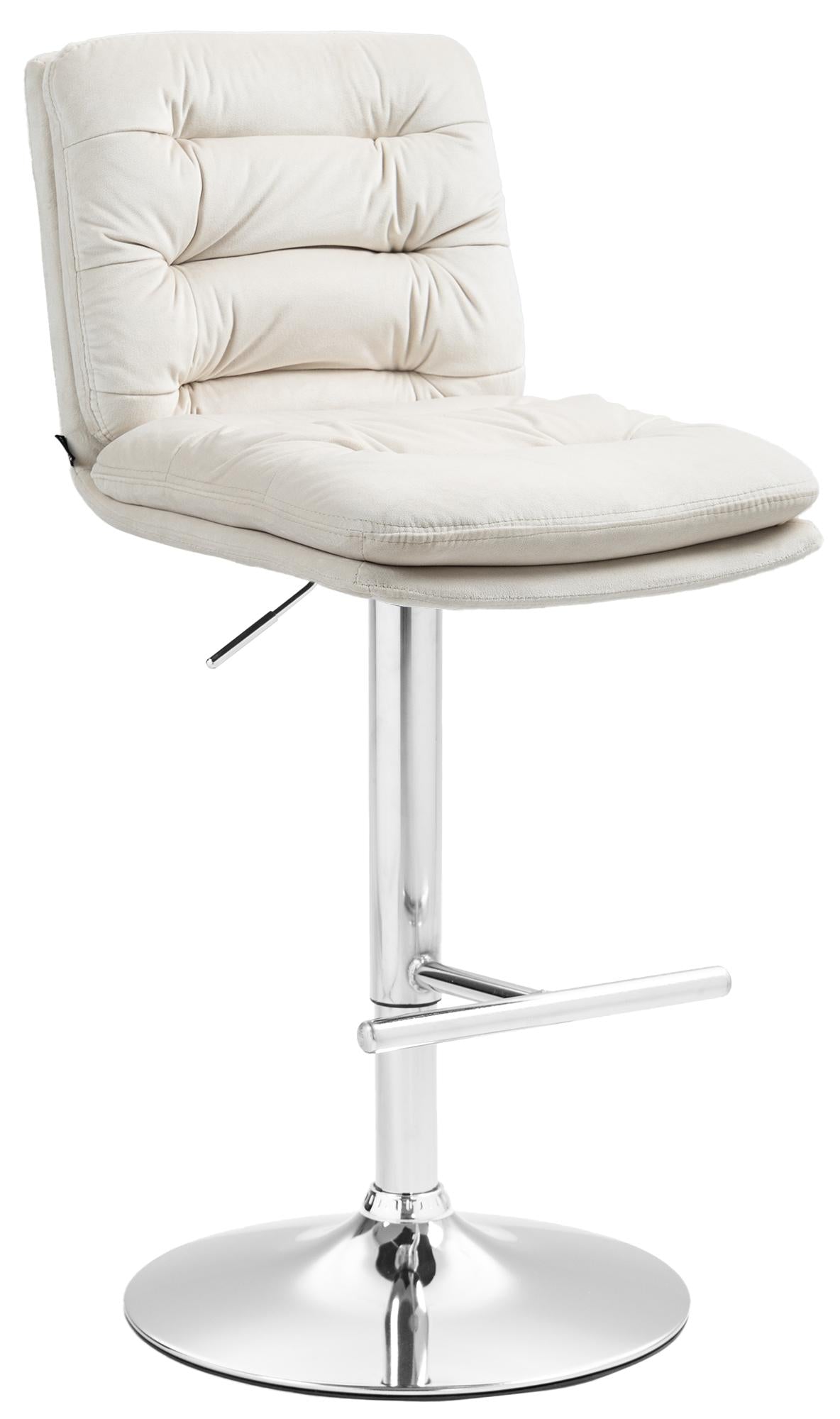 Taburet de bar Damar din catifea