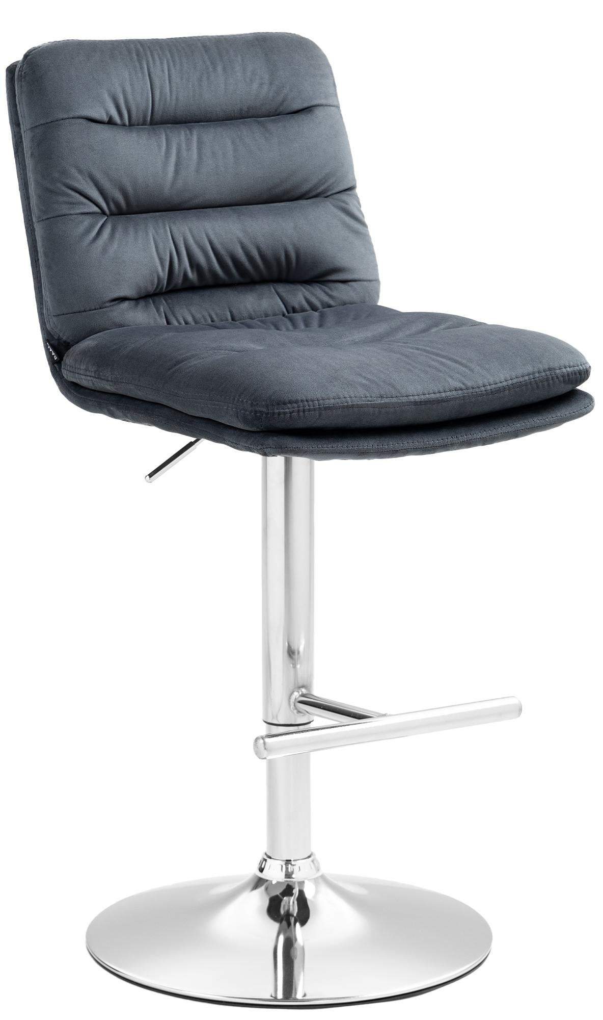 Taburet de bar Damar din catifea