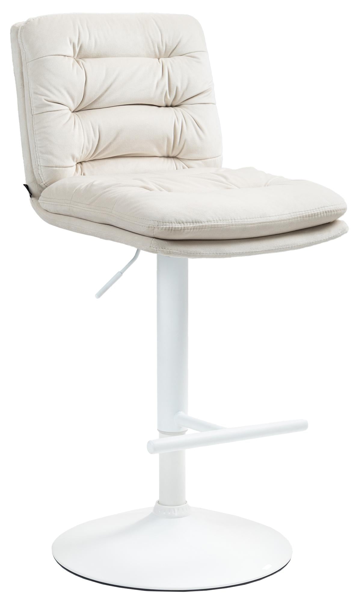 Taburet de bar Damar din catifea