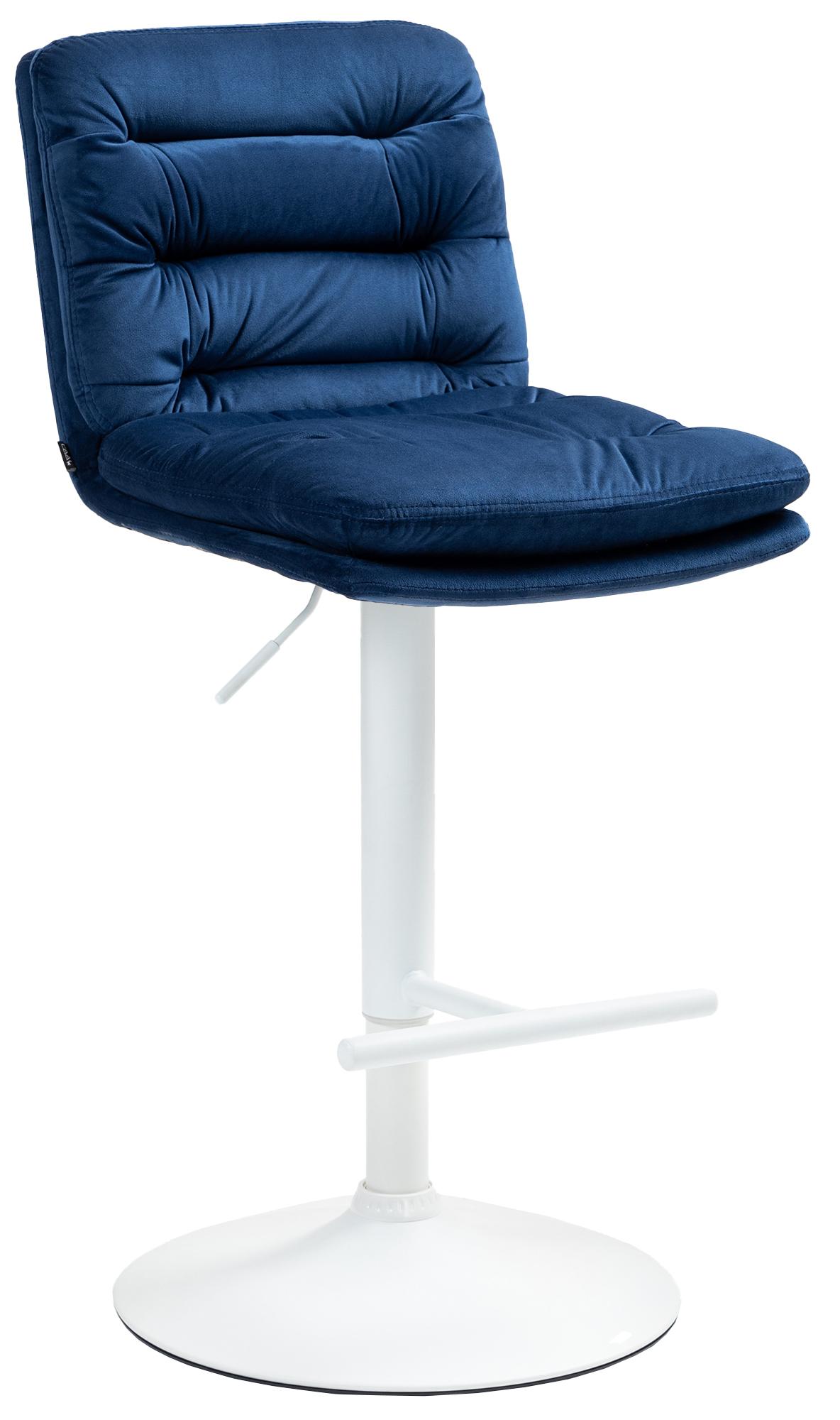 Taburet de bar Damar din catifea