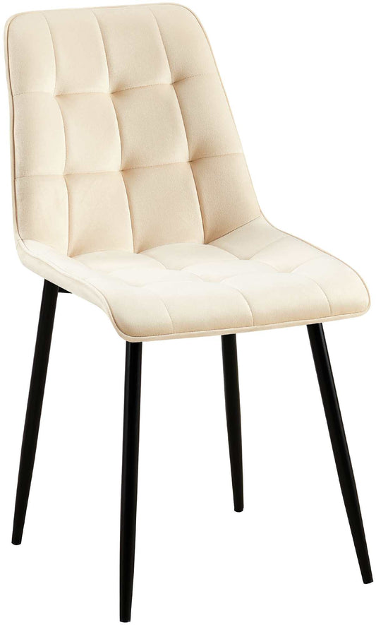 Scaun de dining Gifford cu capac din catifea