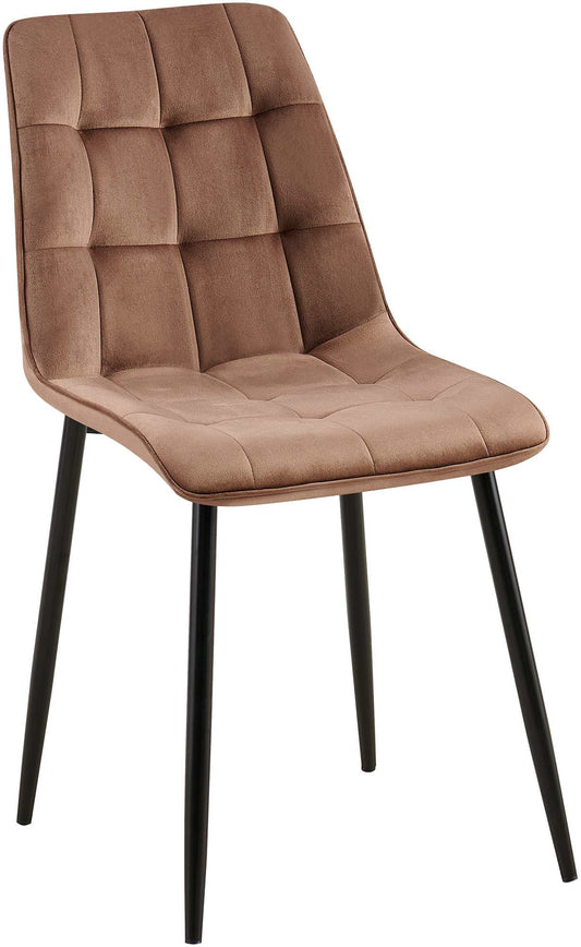 Scaun de dining Gifford cu capac din catifea