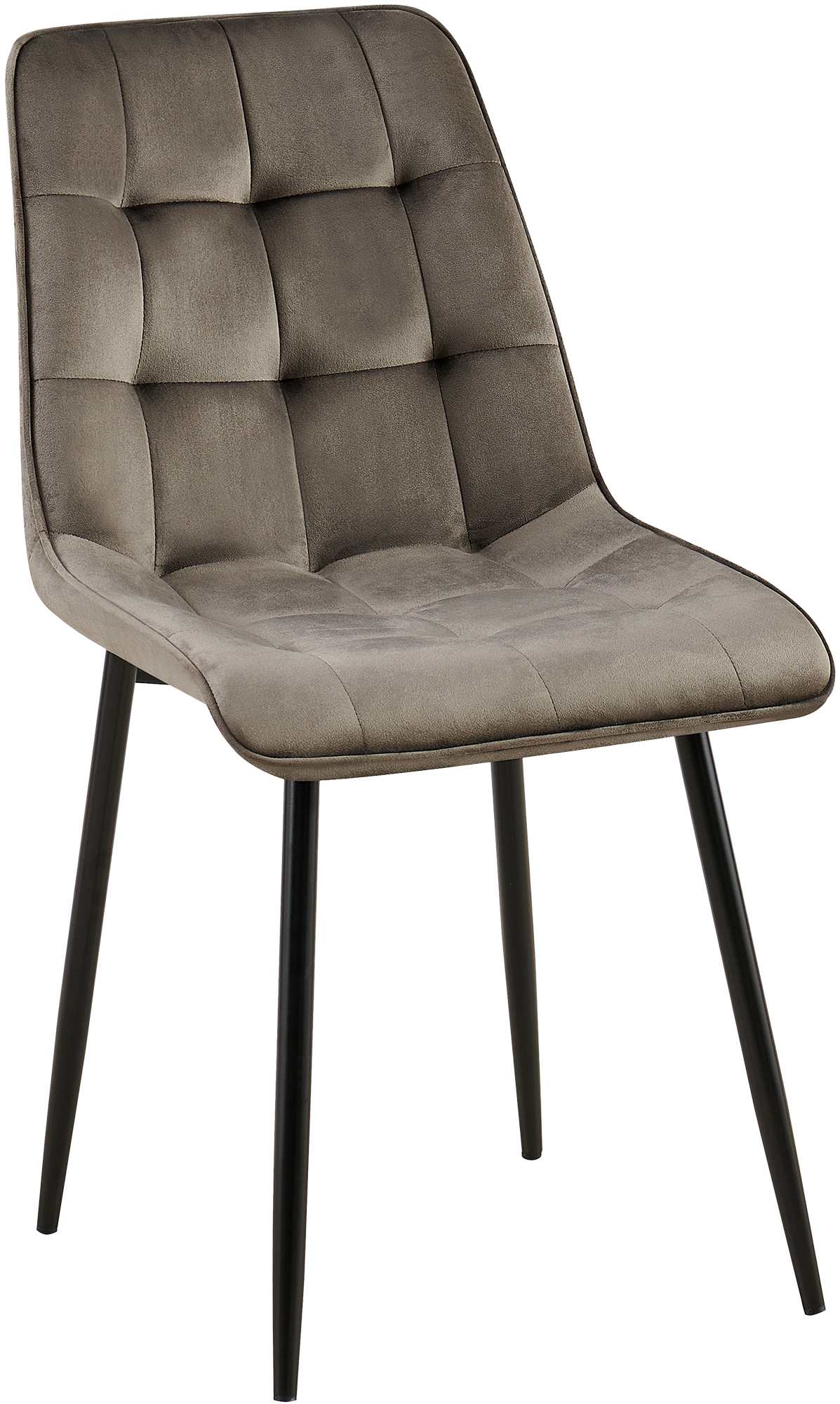 Scaun de dining Gifford cu capac din catifea