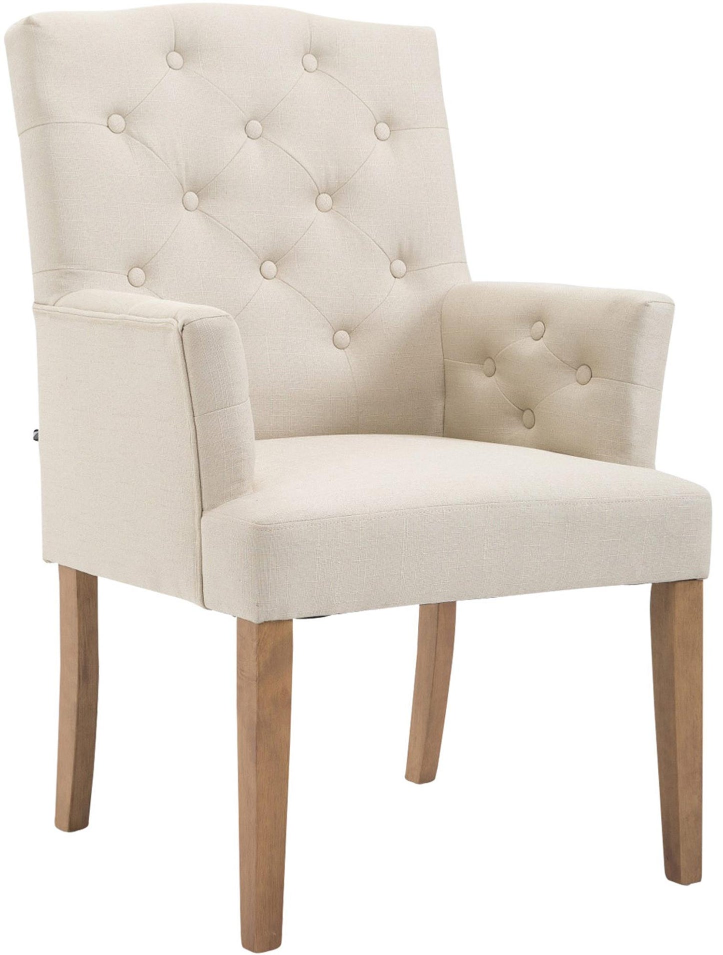 Scaun de dining Sugar în stil Chesterfield