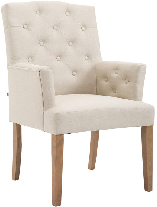 Scaun de dining Sugar în stil Chesterfield