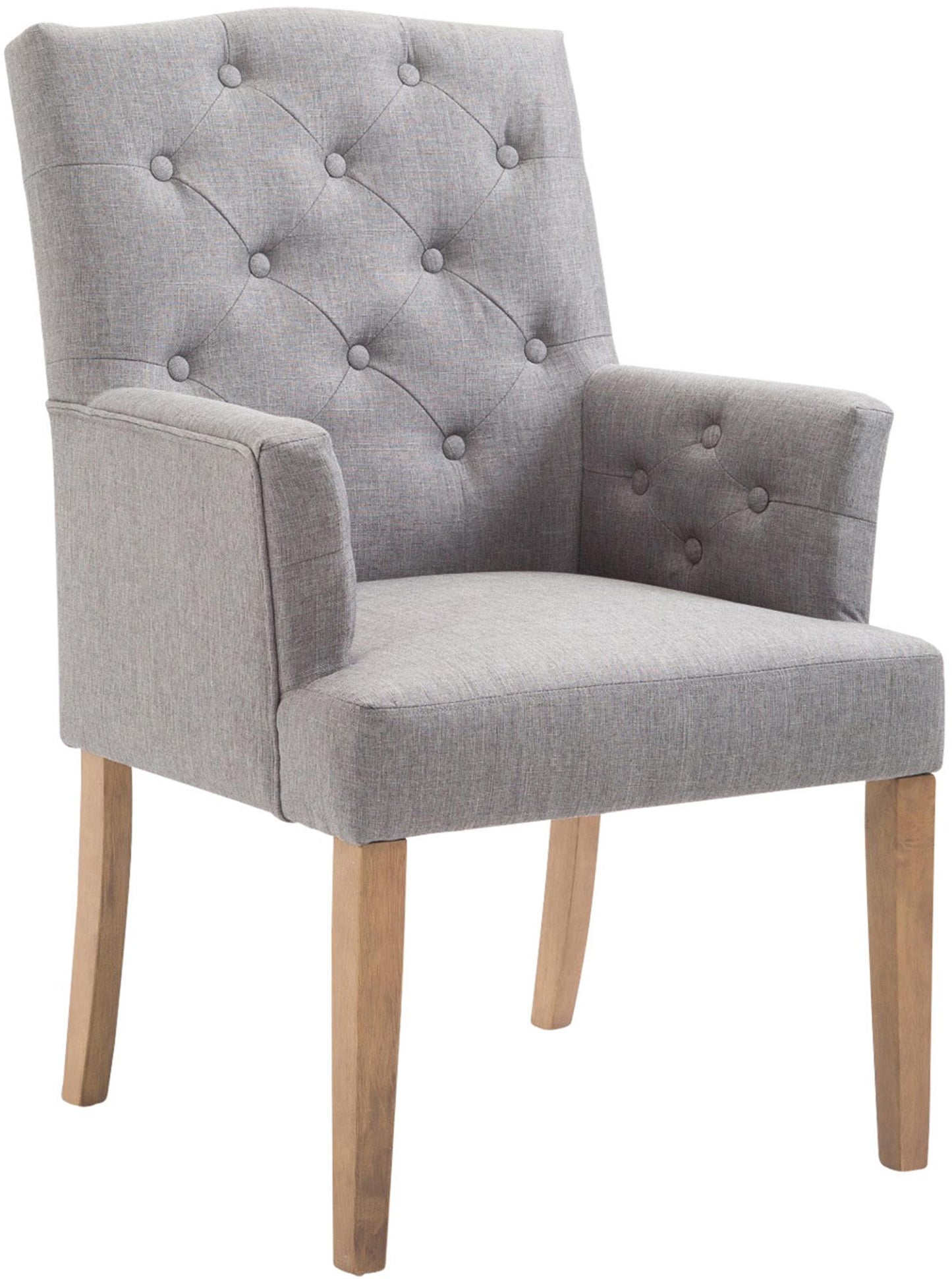 Scaun de dining Sugar în stil Chesterfield