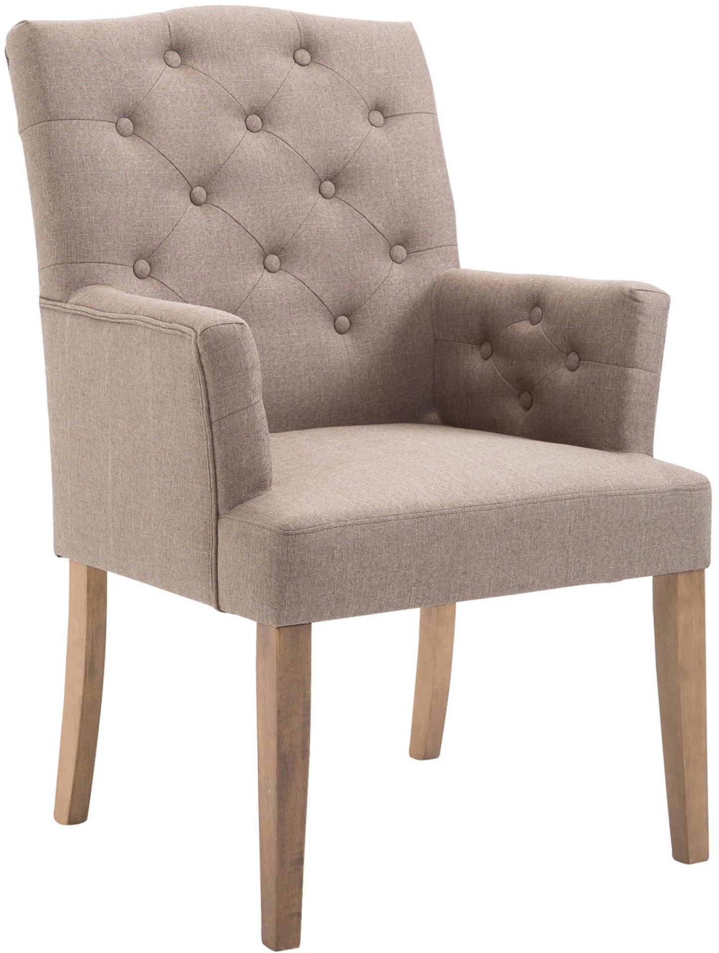 Scaun de dining Sugar în stil Chesterfield