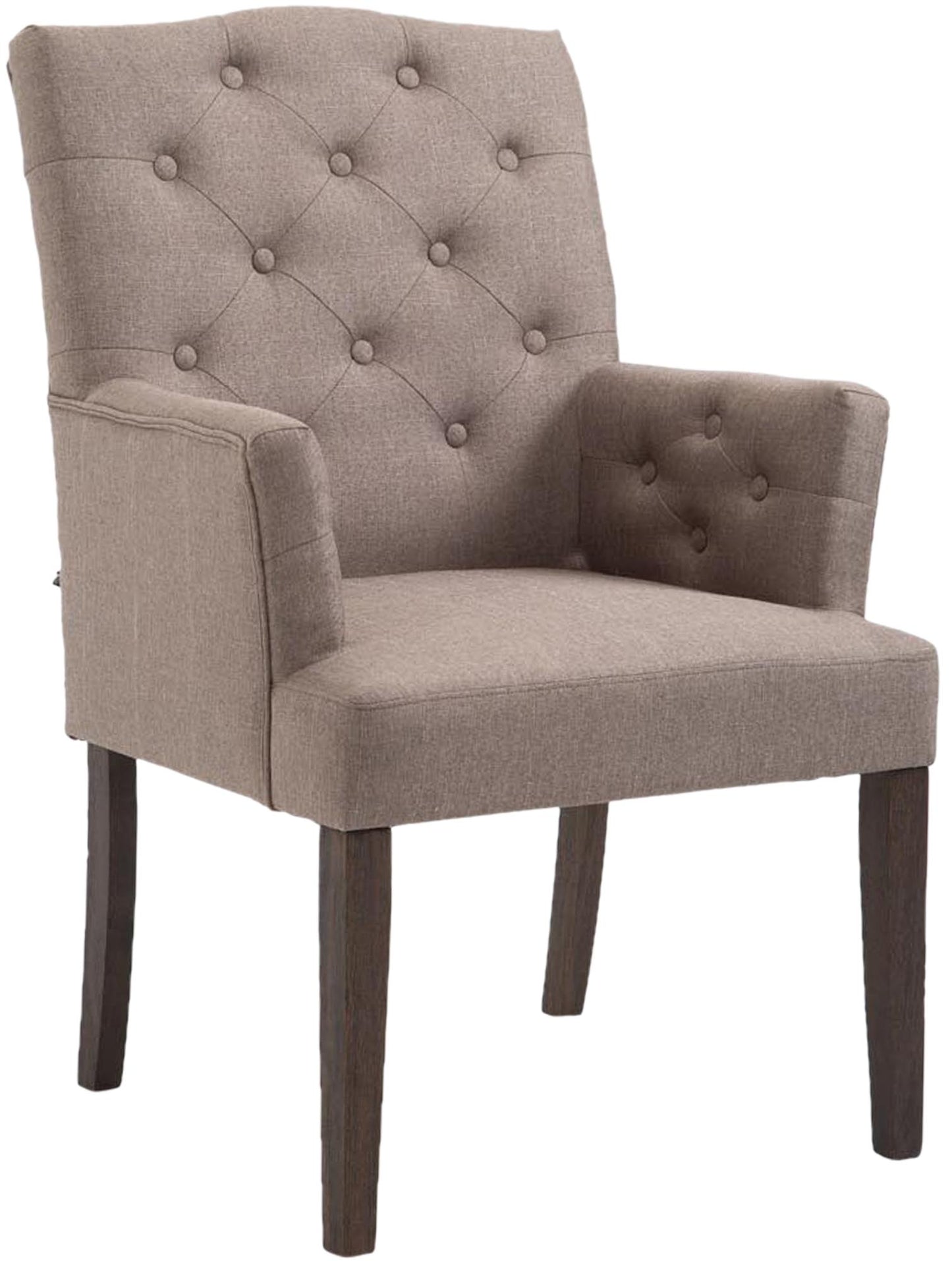 Scaun de dining Sugar în stil Chesterfield