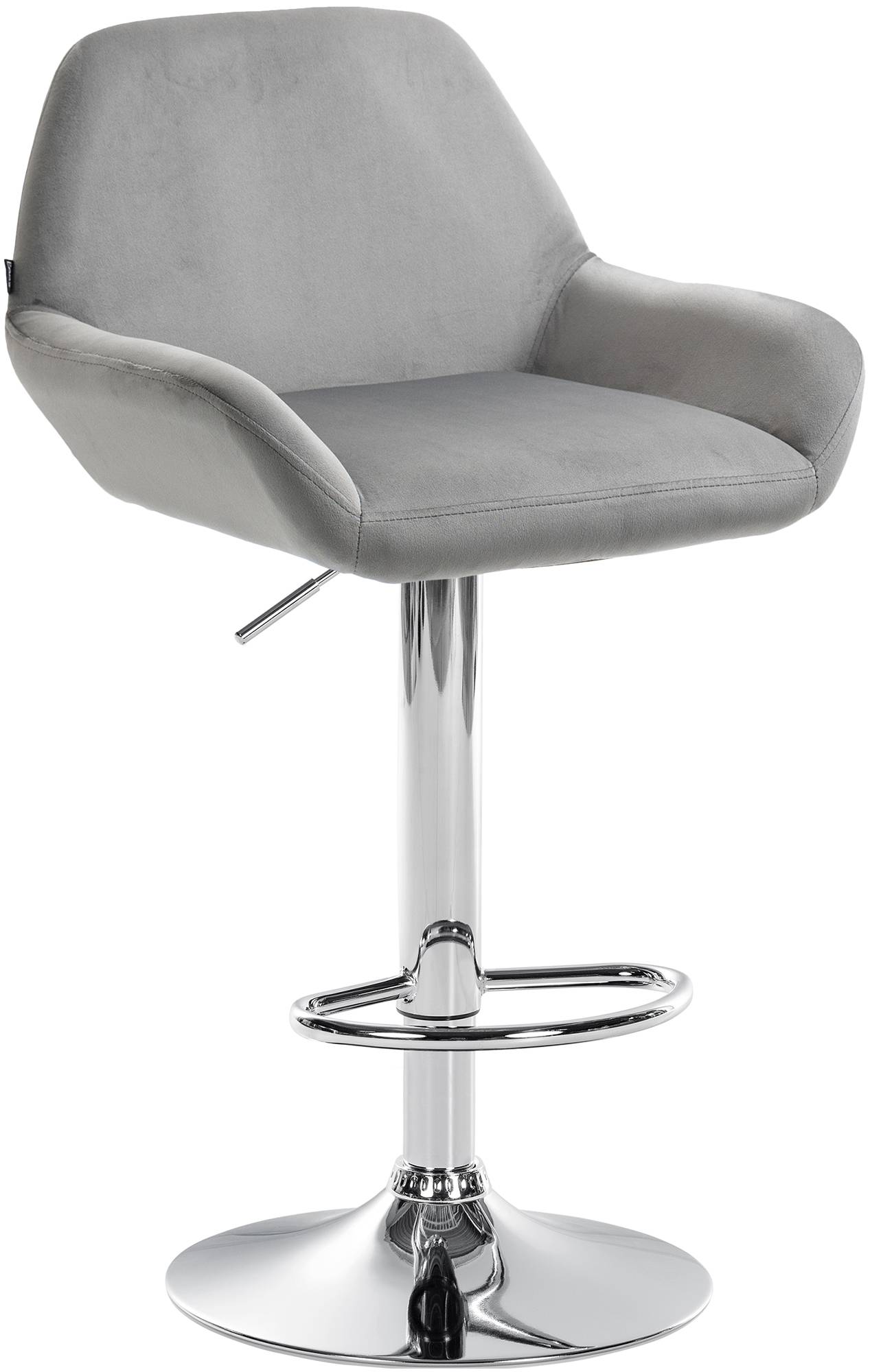 Taburet de bar din catifea Braga