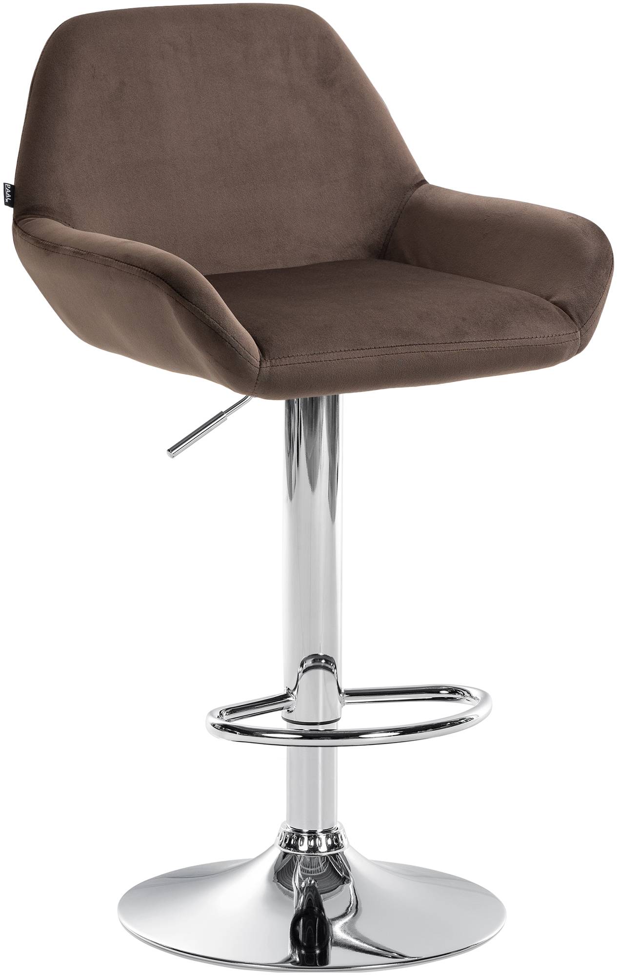 Taburet de bar din catifea Braga