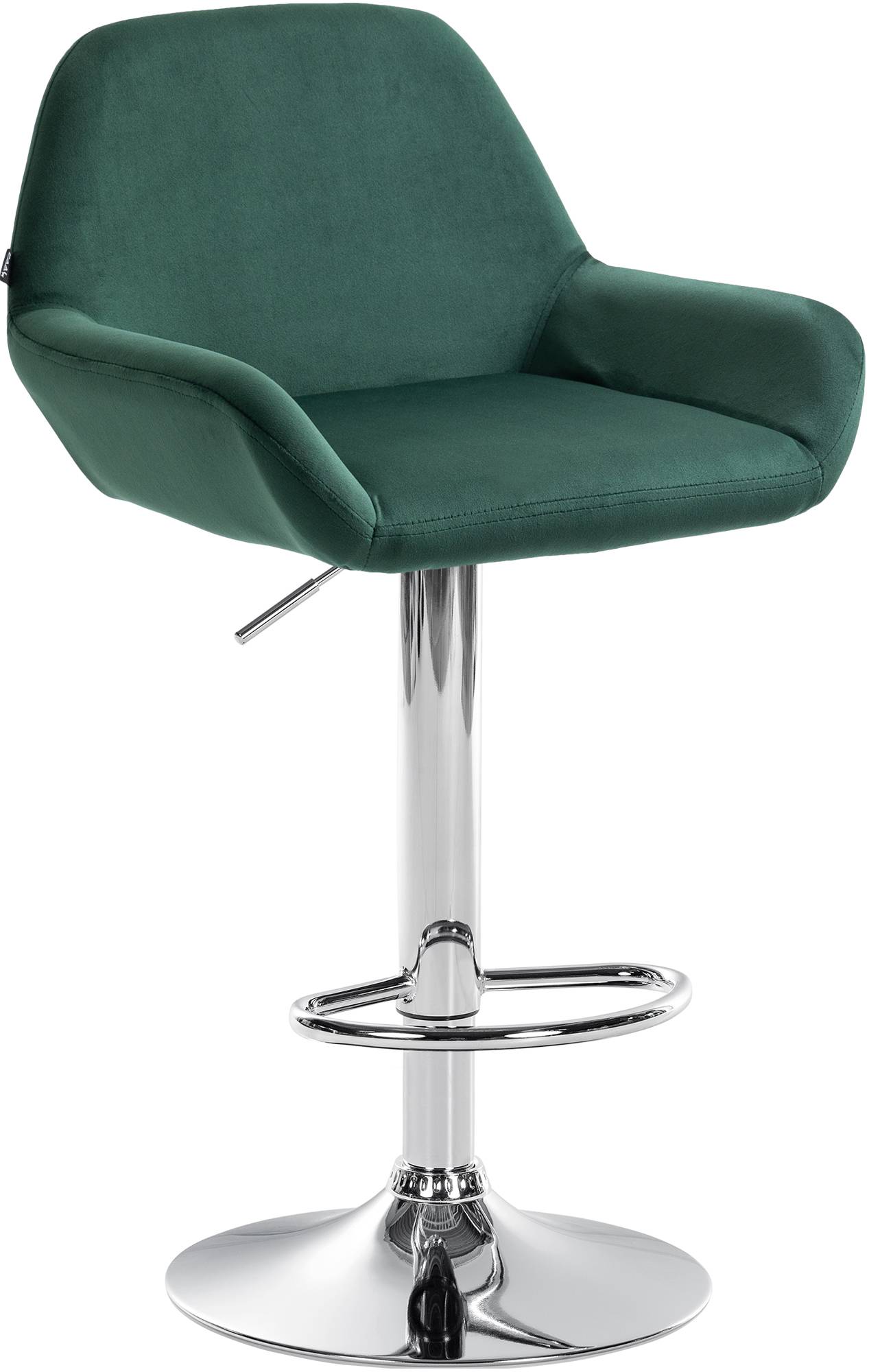 Taburet de bar din catifea Braga