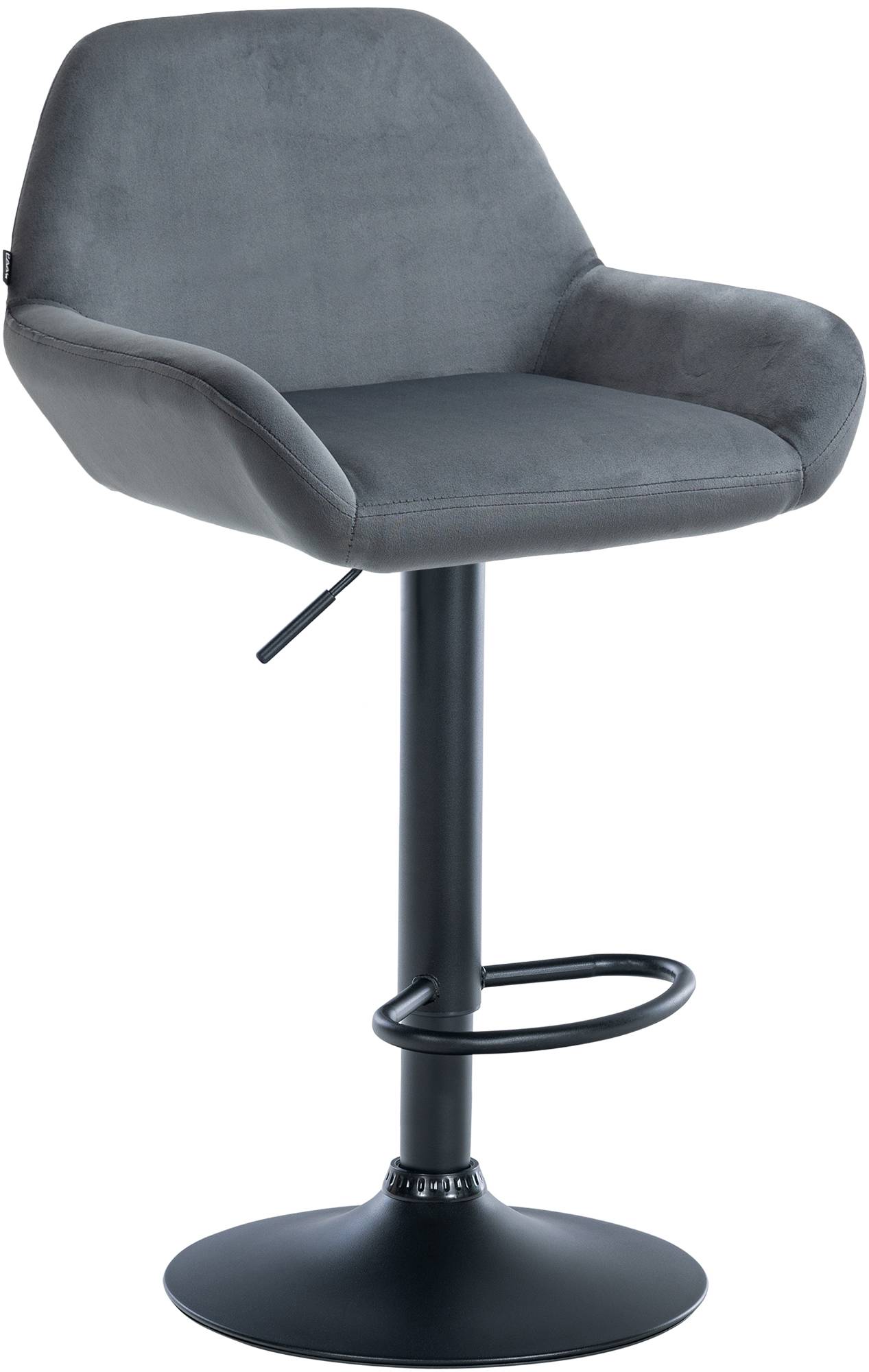 Taburet de bar din catifea Braga