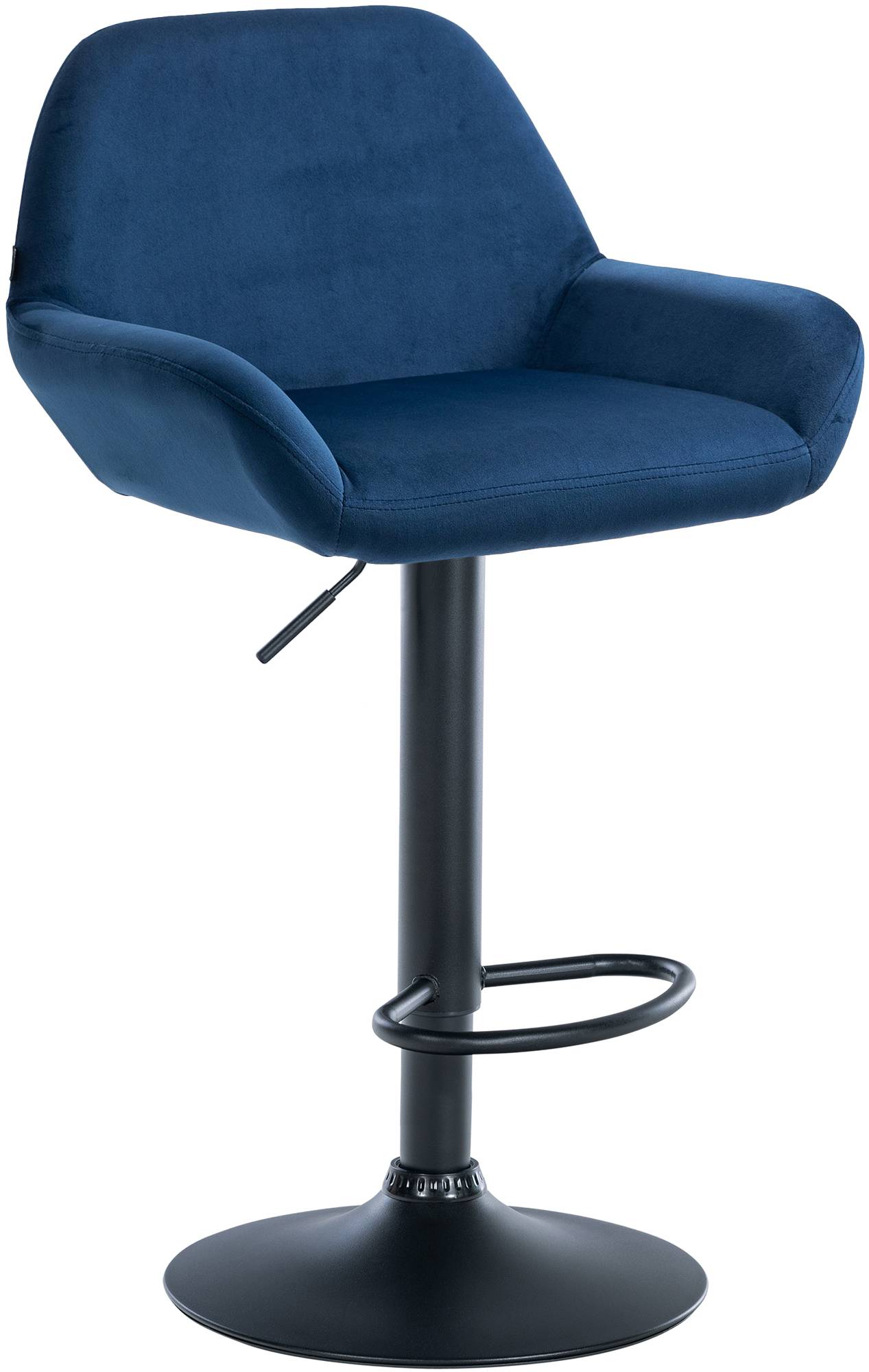 Taburet de bar din catifea Braga