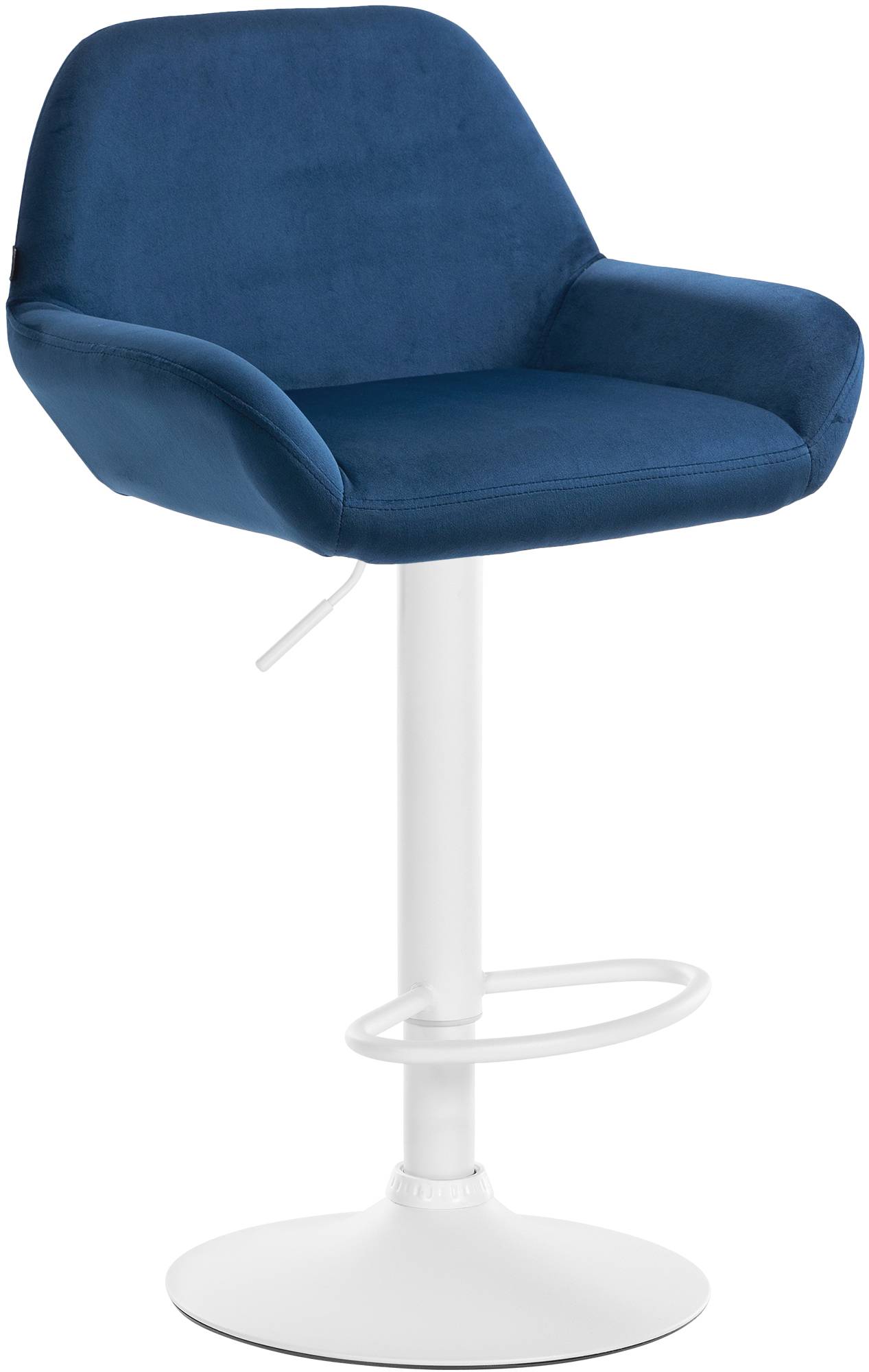 Taburet de bar din catifea Braga