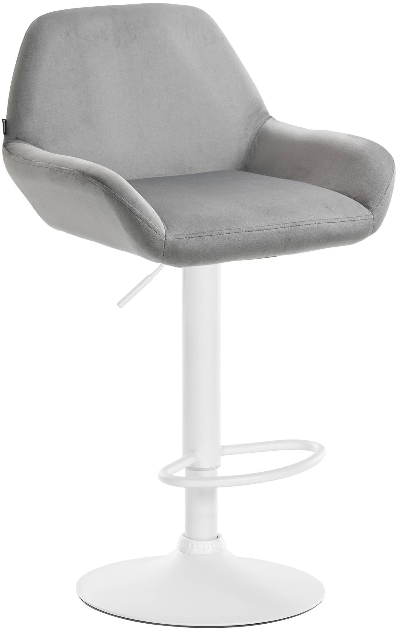 Taburet de bar din catifea Braga