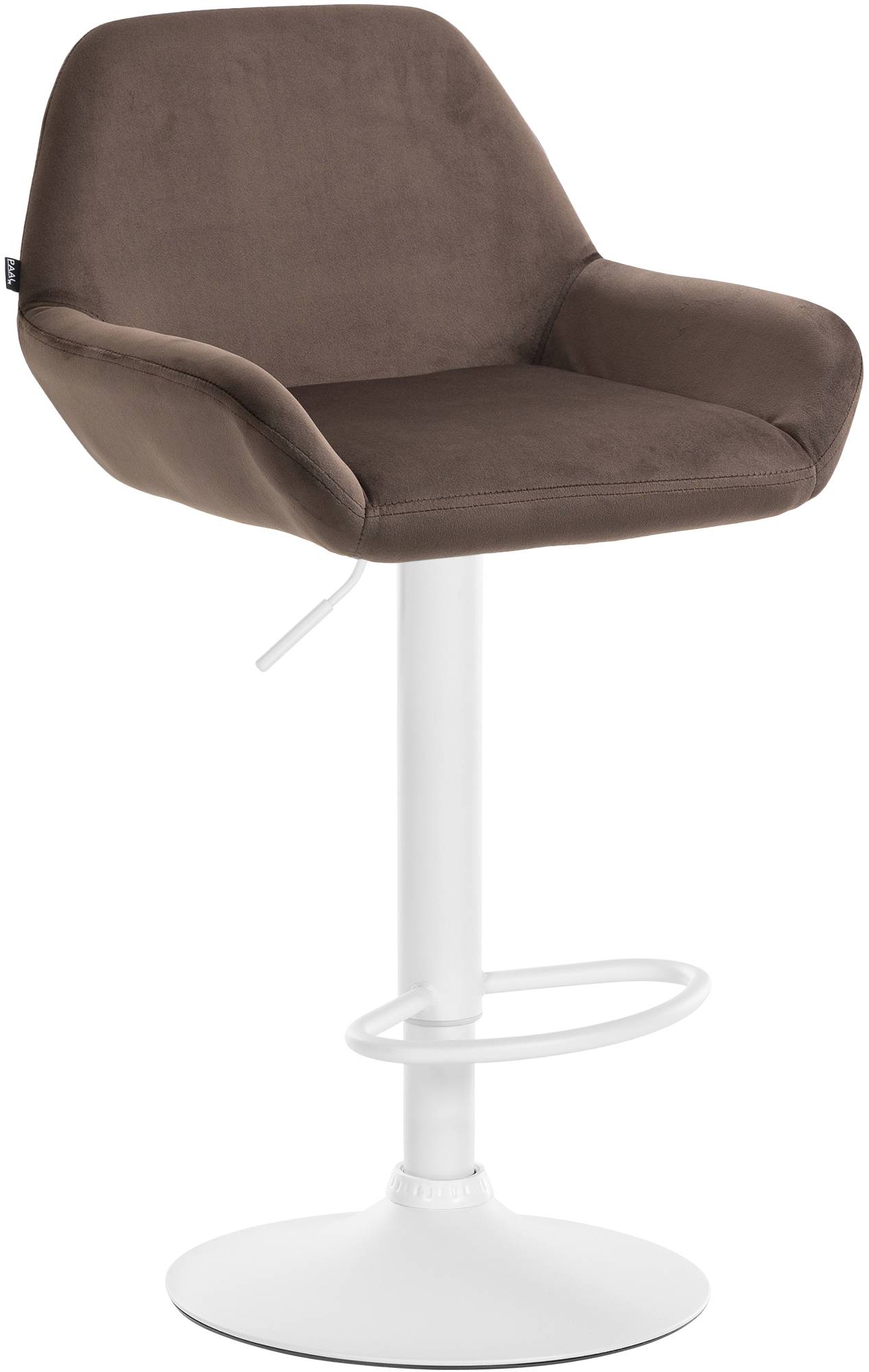 Taburet de bar din catifea Braga