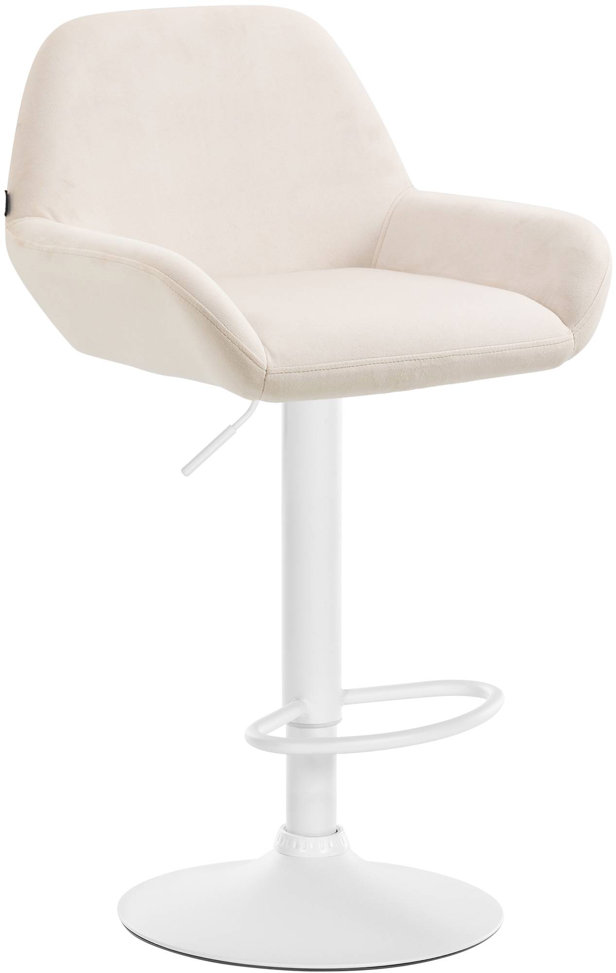 Taburet de bar din catifea Braga