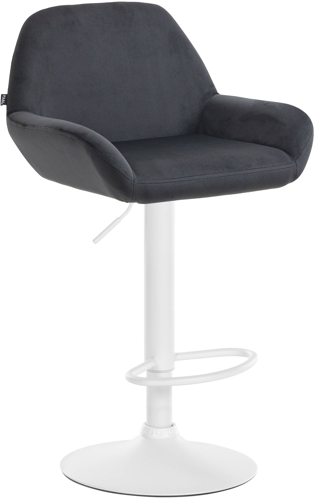 Taburet de bar din catifea Braga