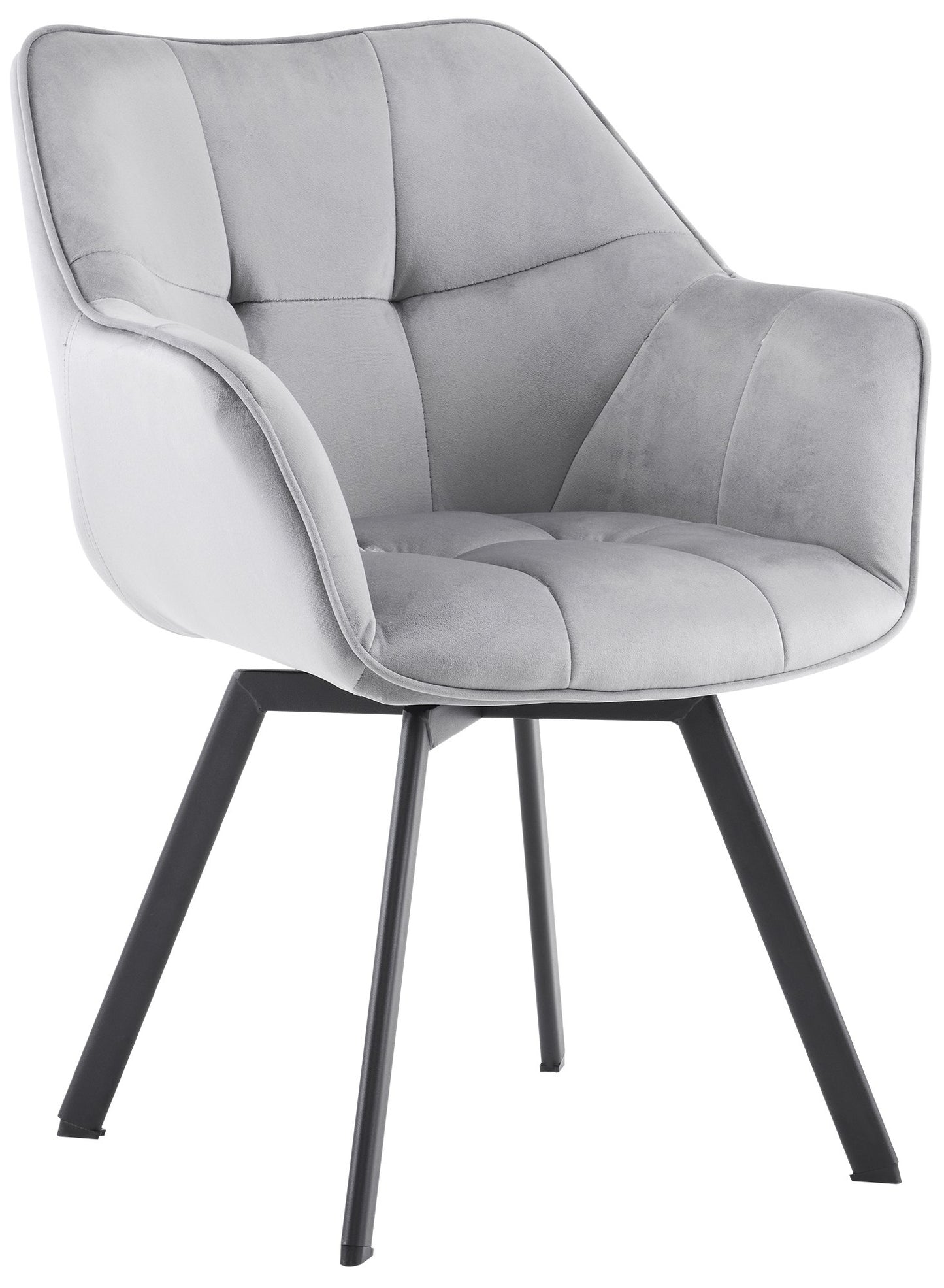 Scaun de sufragerie Jordi din catifea