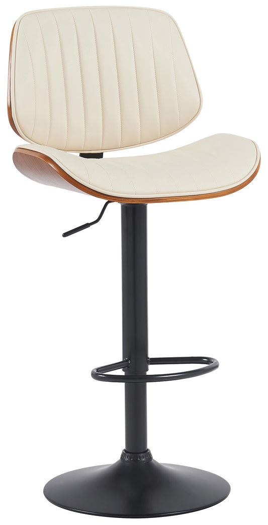 Scaun de bar Clawson imitație de piele