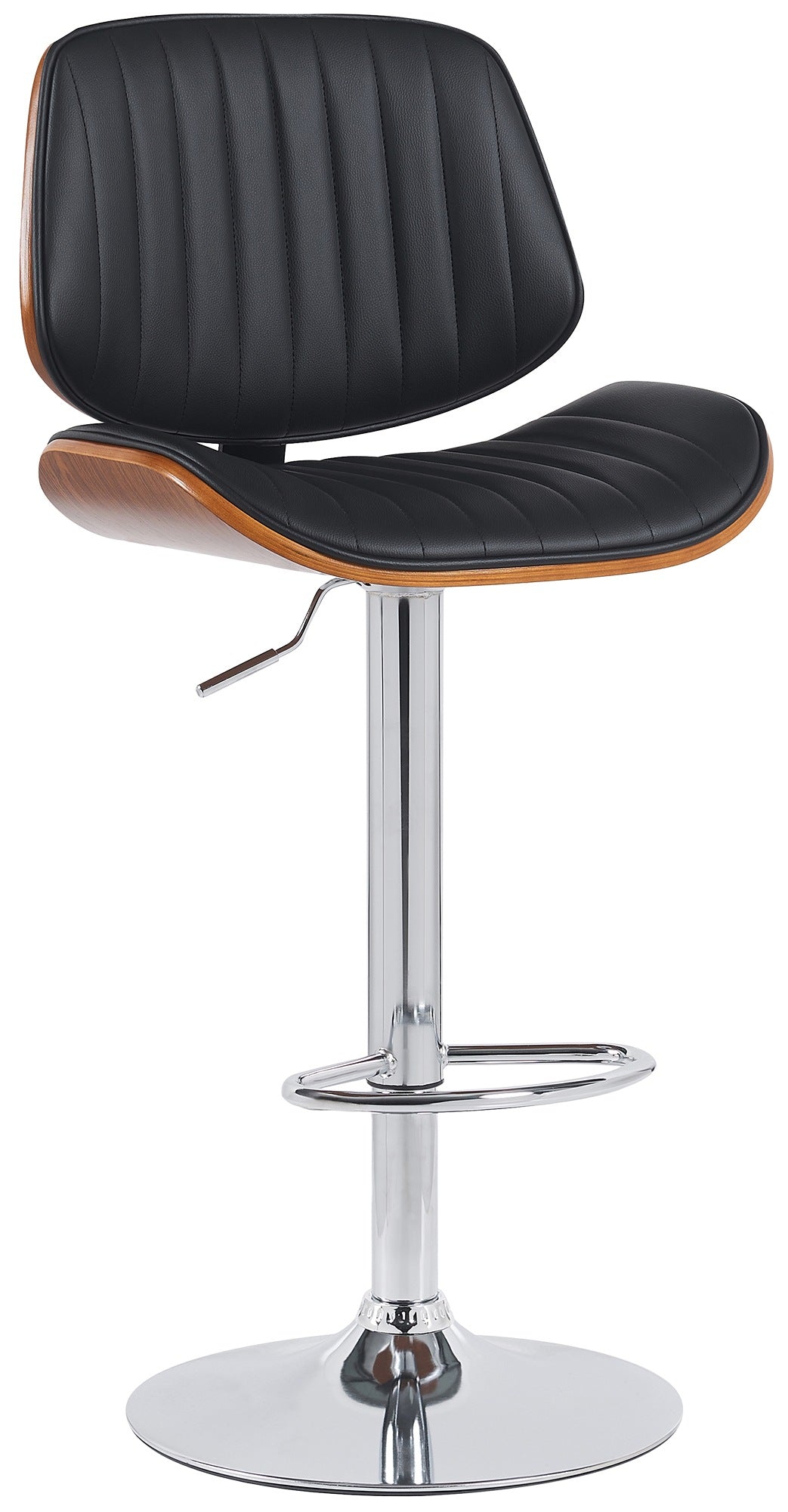 Scaun de bar Clawson imitație de piele