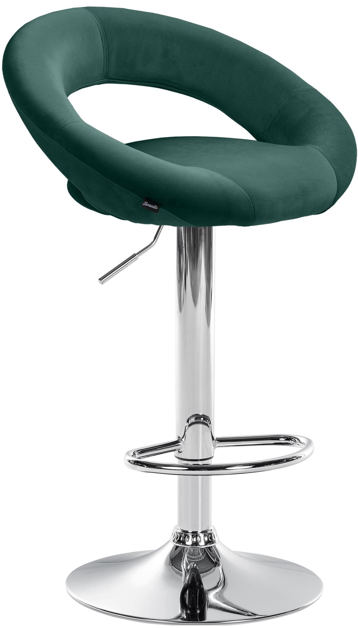 Taburet de bar din catifea Olinda