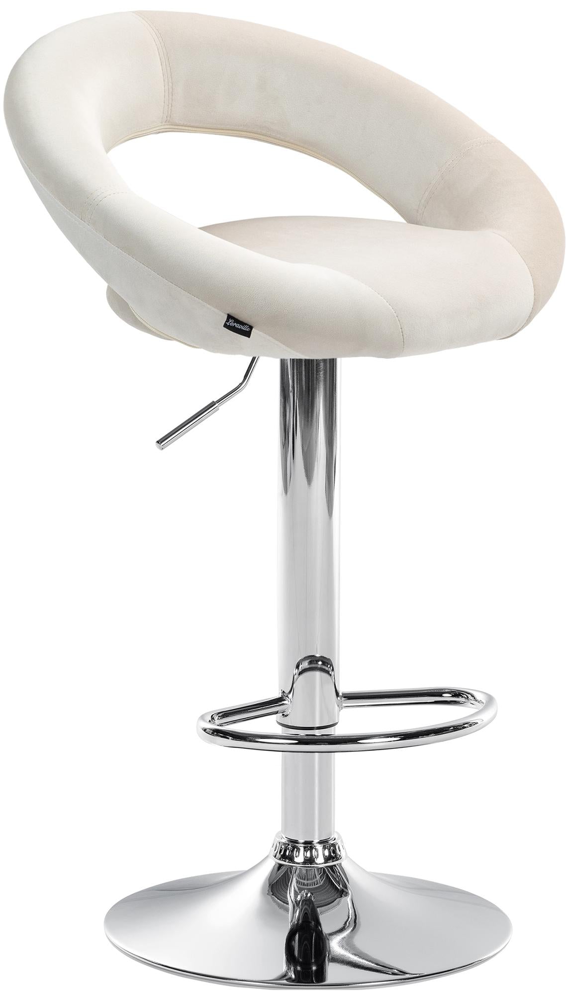 Taburet de bar din catifea Olinda