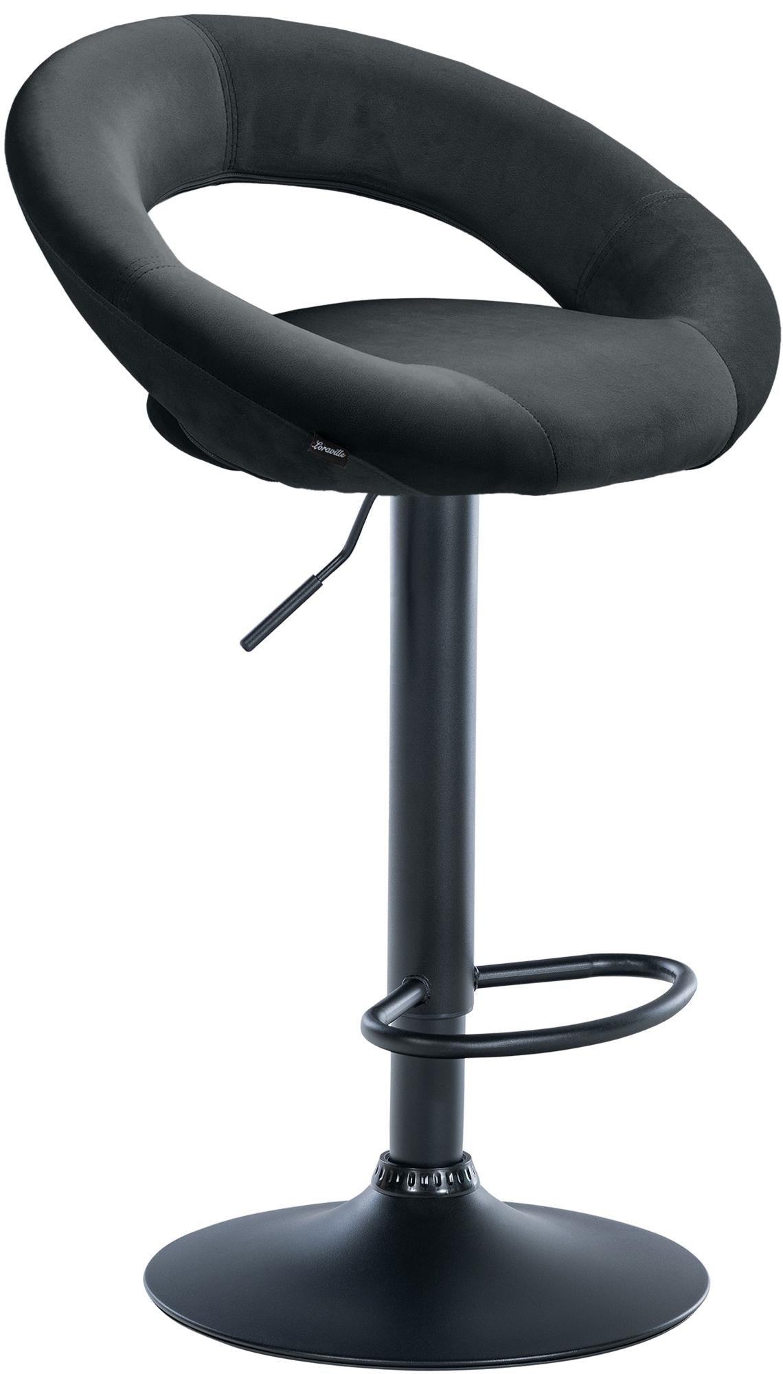 Taburet de bar din catifea Olinda