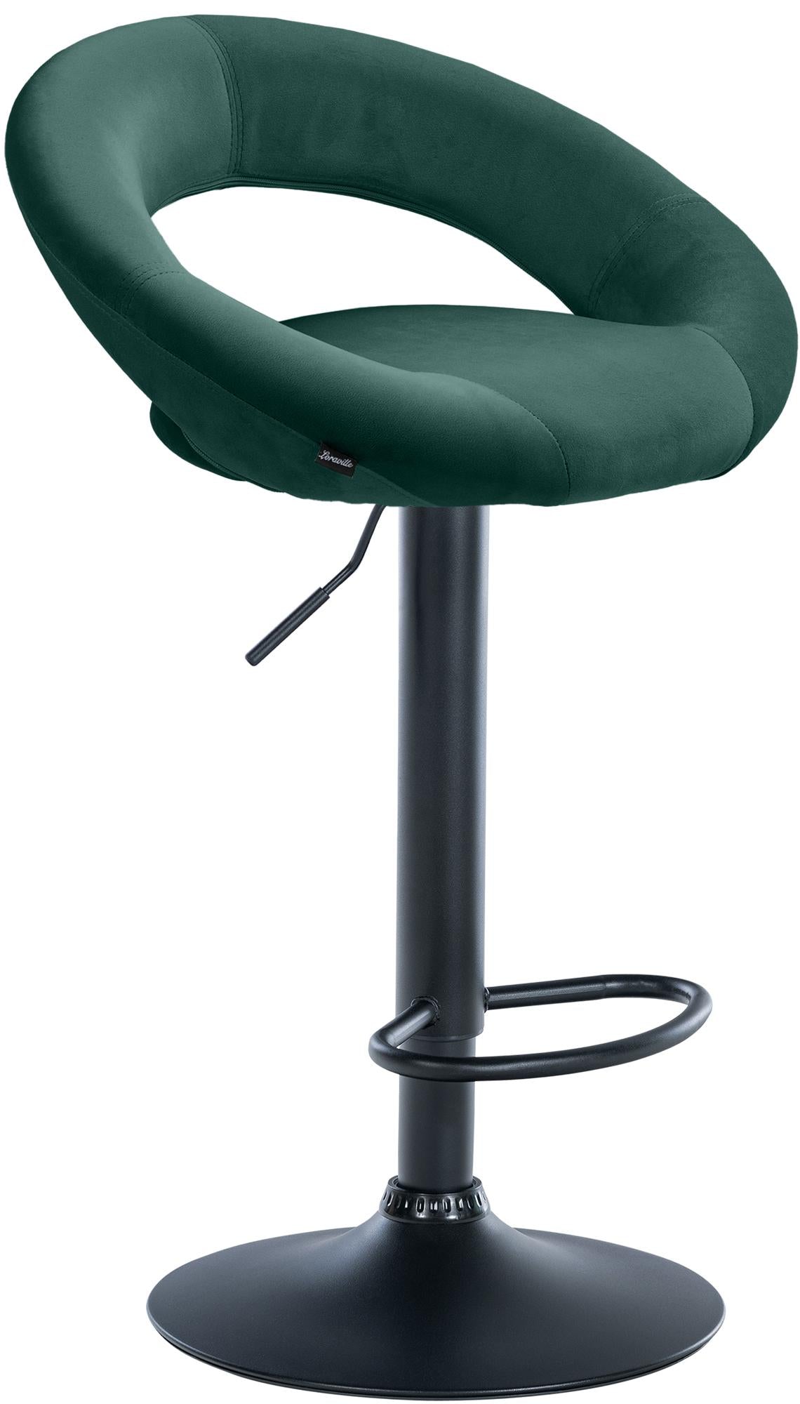 Taburet de bar din catifea Olinda