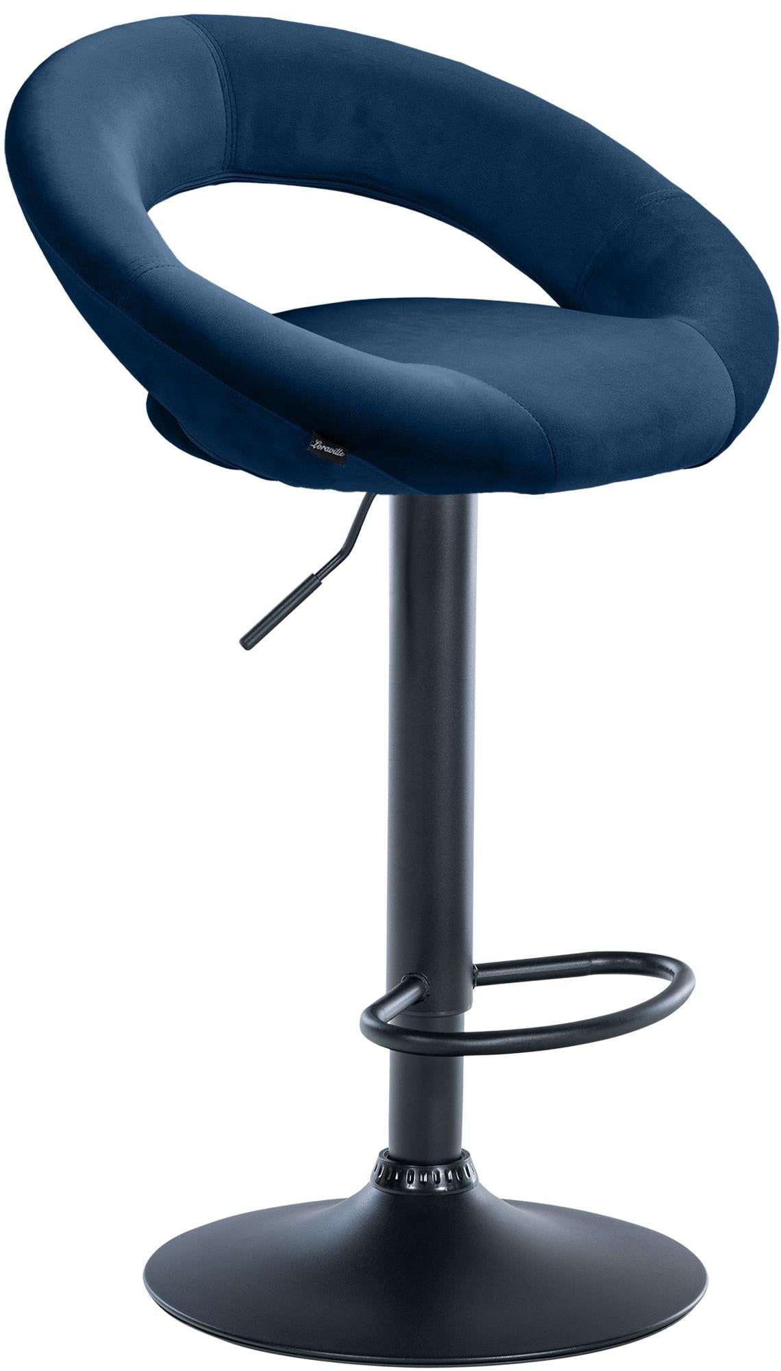 Taburet de bar din catifea Olinda